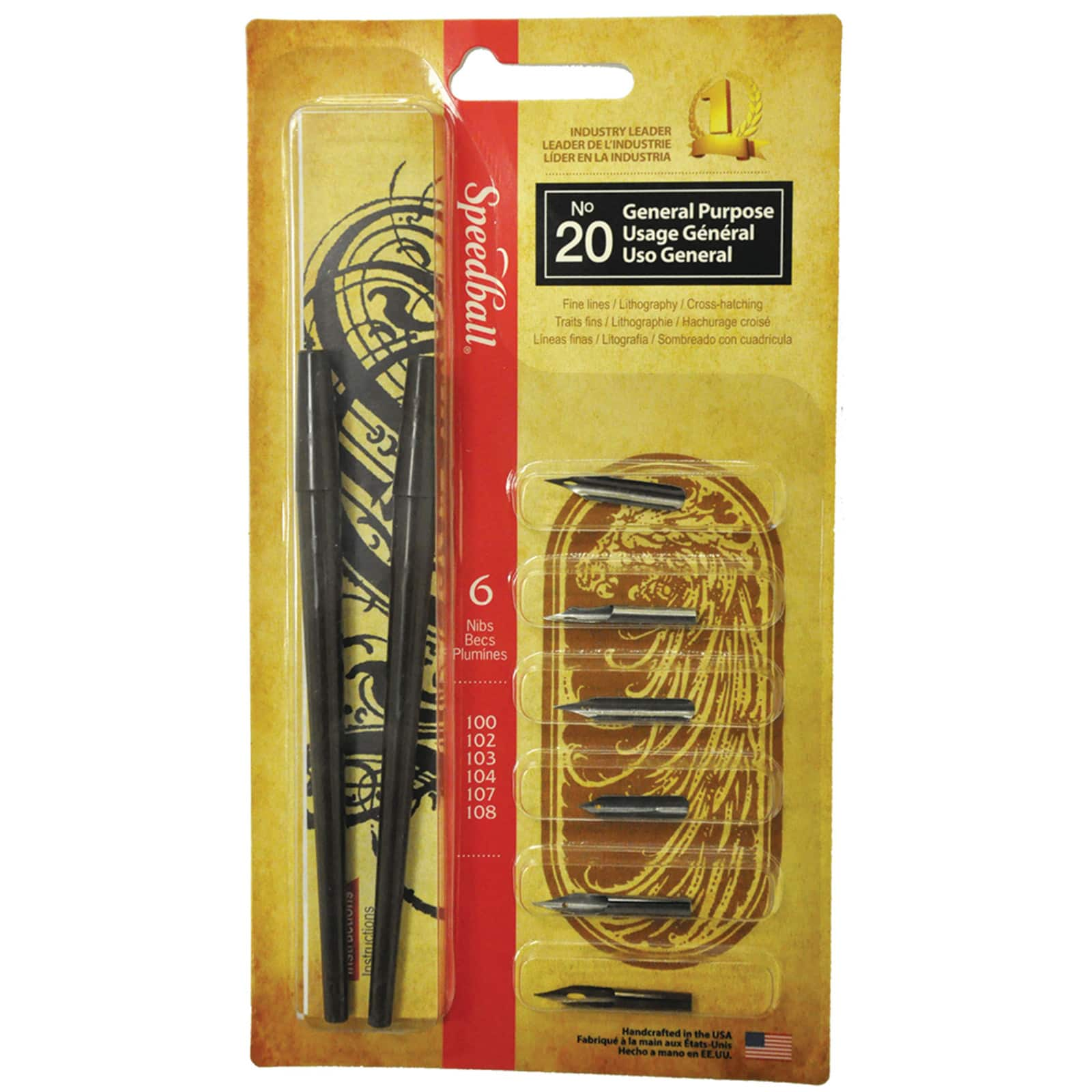 Speedball&#xAE; No. 20 General Purpose Pen Set