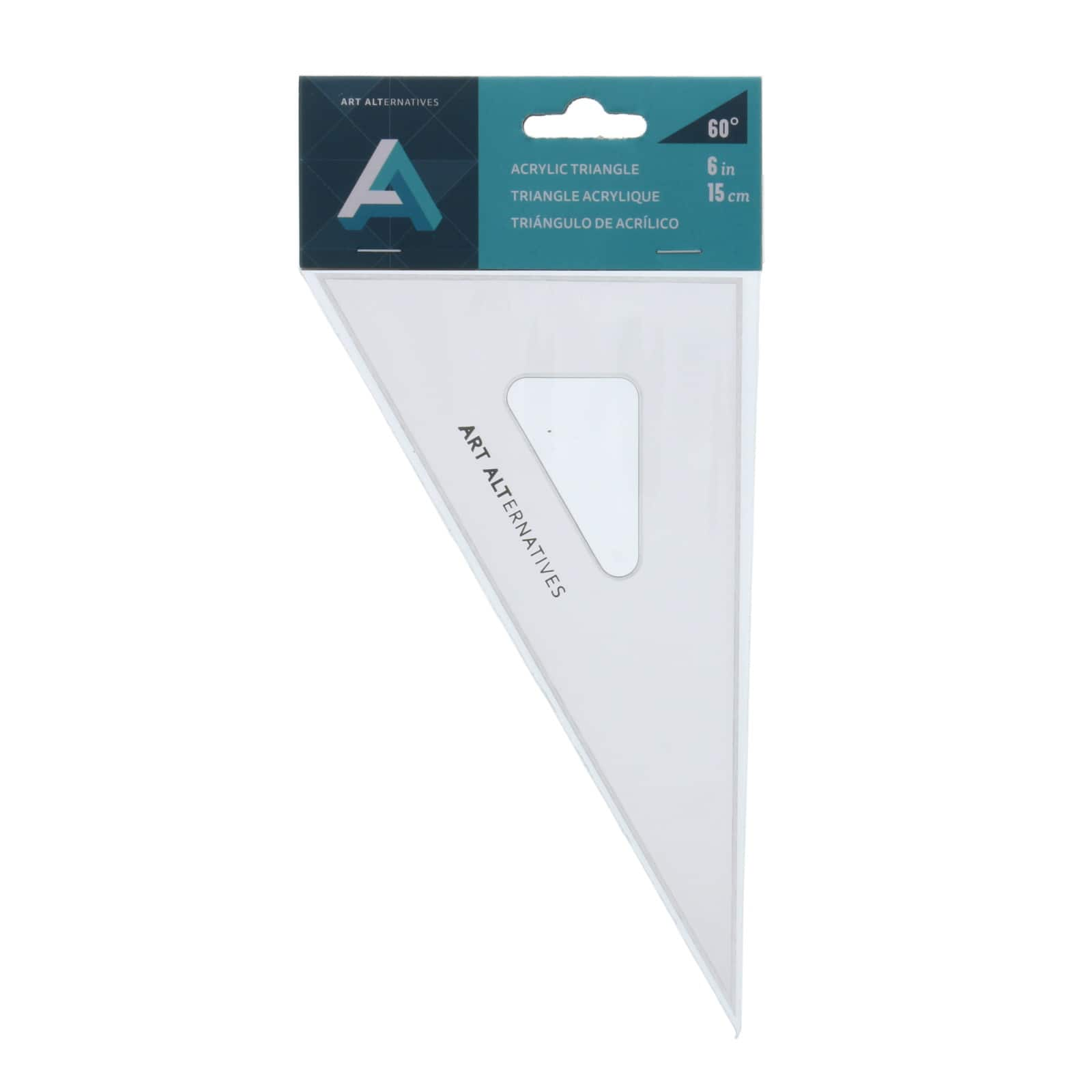 Art Alternatives 60&#xB0; Acrylic Triangle