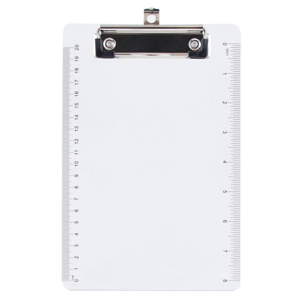 JAM Paper Mini Plastic Memo Clipboards, 12ct.