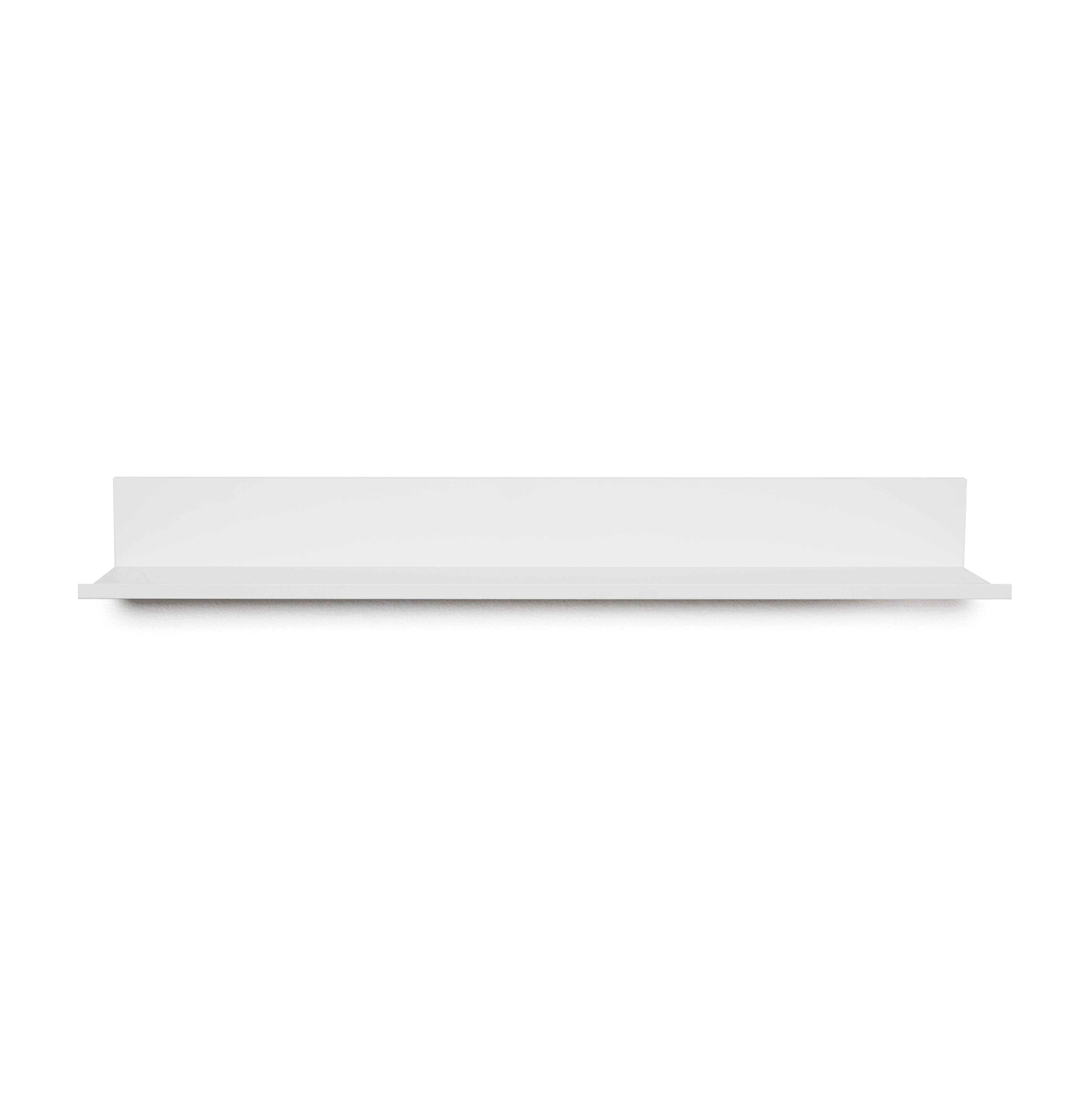 Hangz™ White Reversible No Stud 6" Depth Floating Shelf