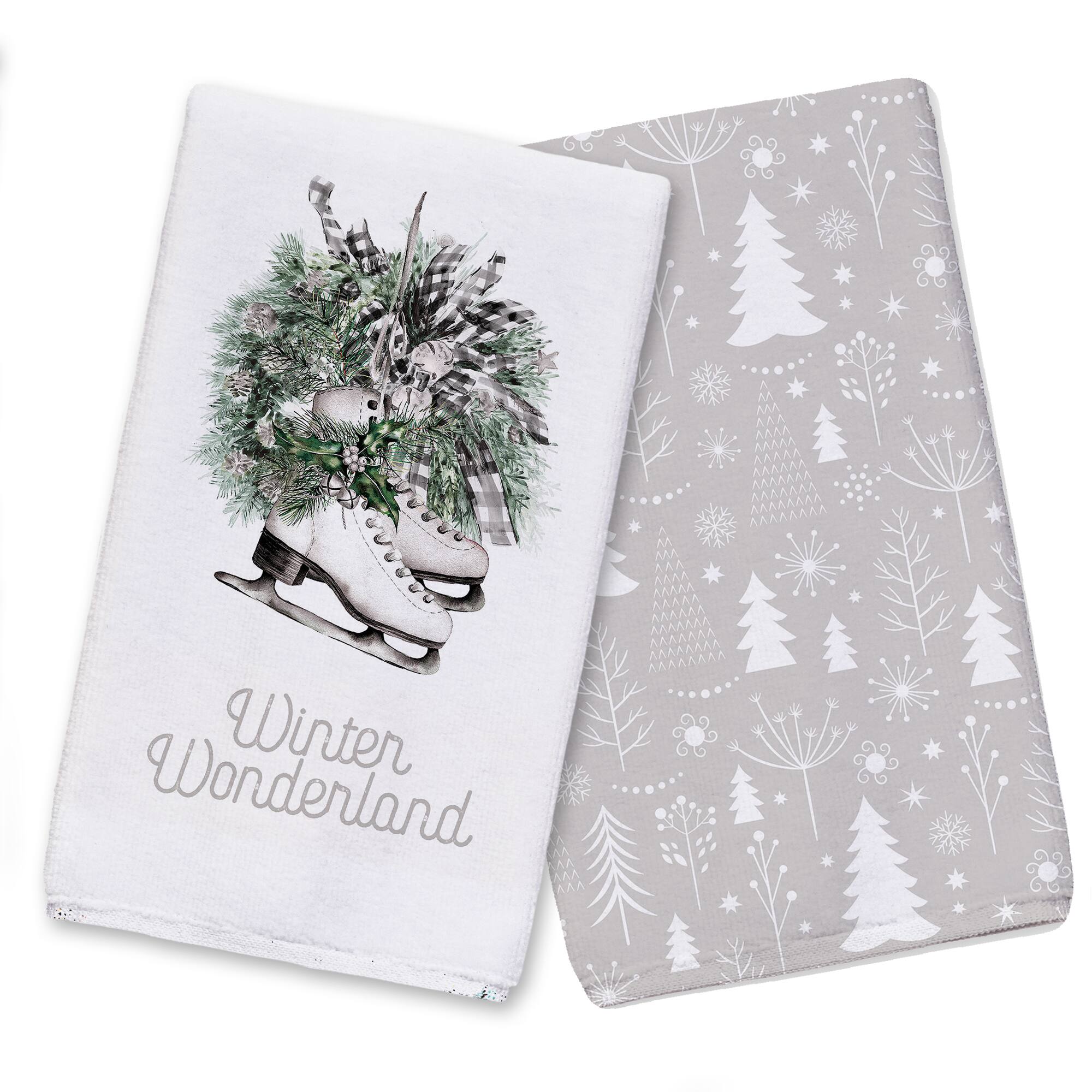 Winter Wonderland Tea Towels - Set of 2