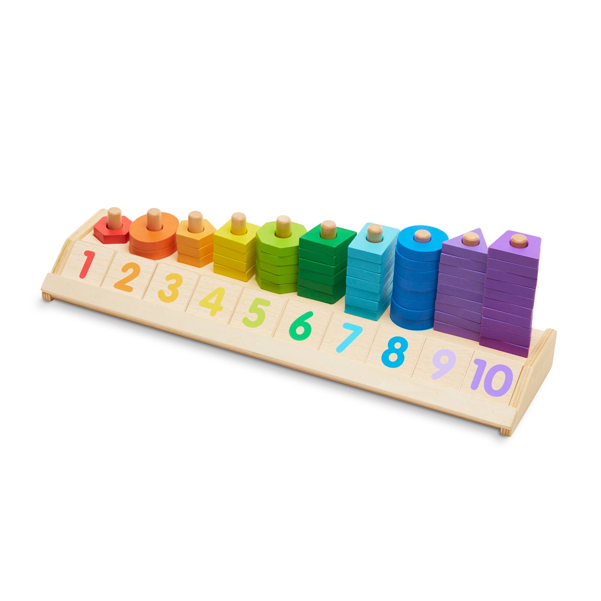 Melissa & Doug® Counting Shape Stacker Michaels