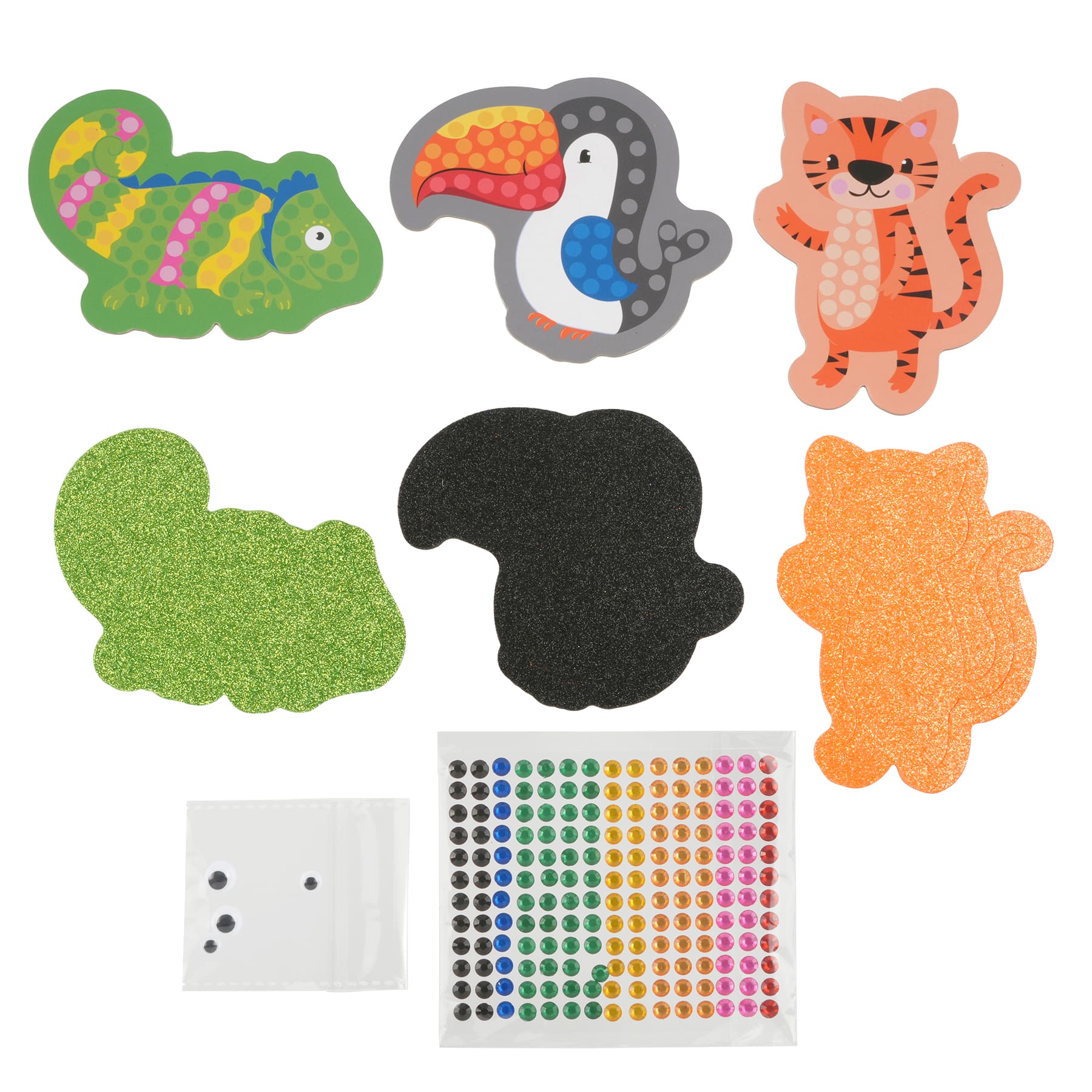 Jungle Animal Gem Craft Kit by Creatology&#x2122;