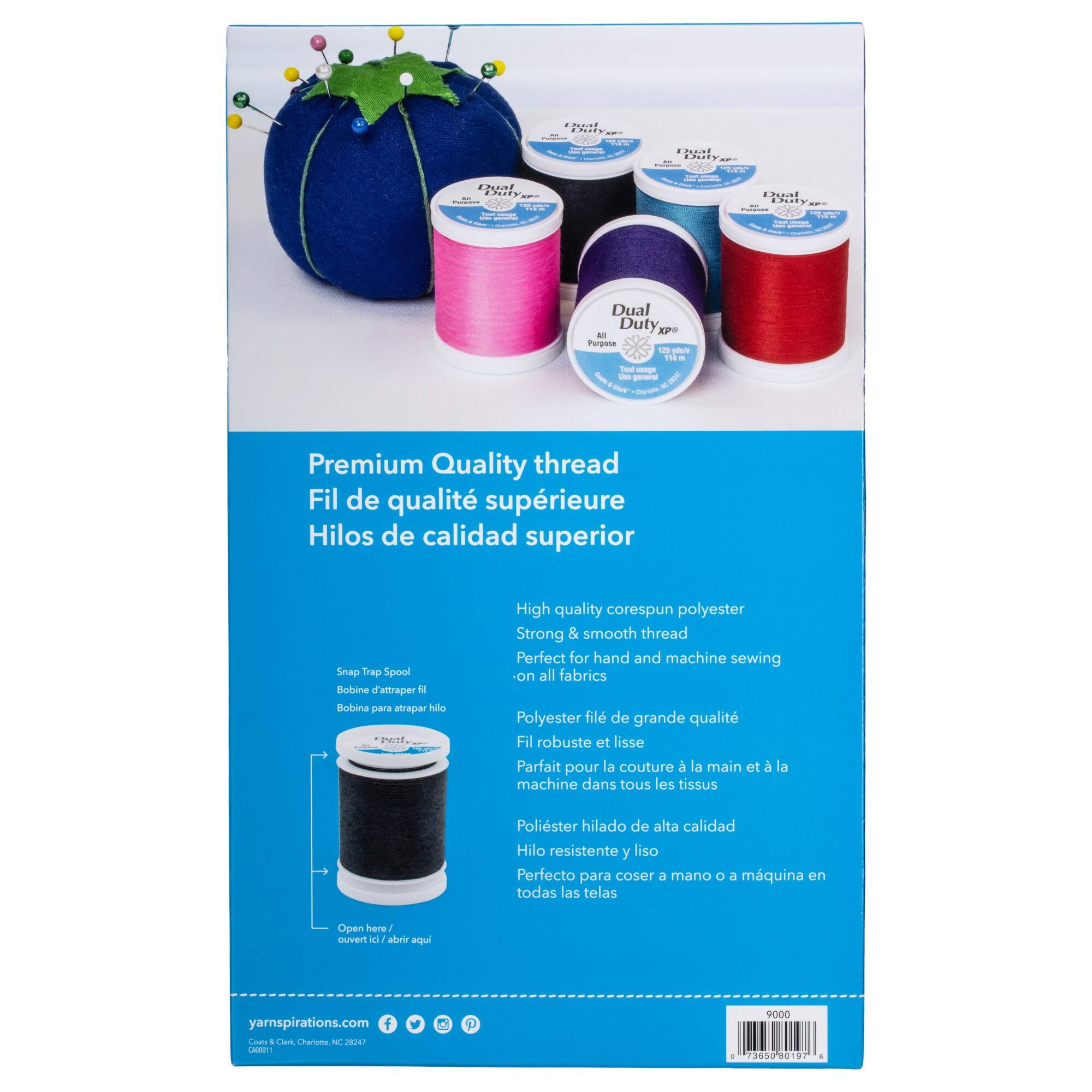 Coats & Clark™ Dual Duty XP 50 Spool All Purpose Sewing Thread Set