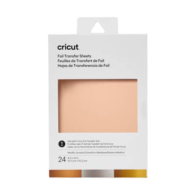 Cricut® Foil Transfer Sheets Sampler, Metallic image