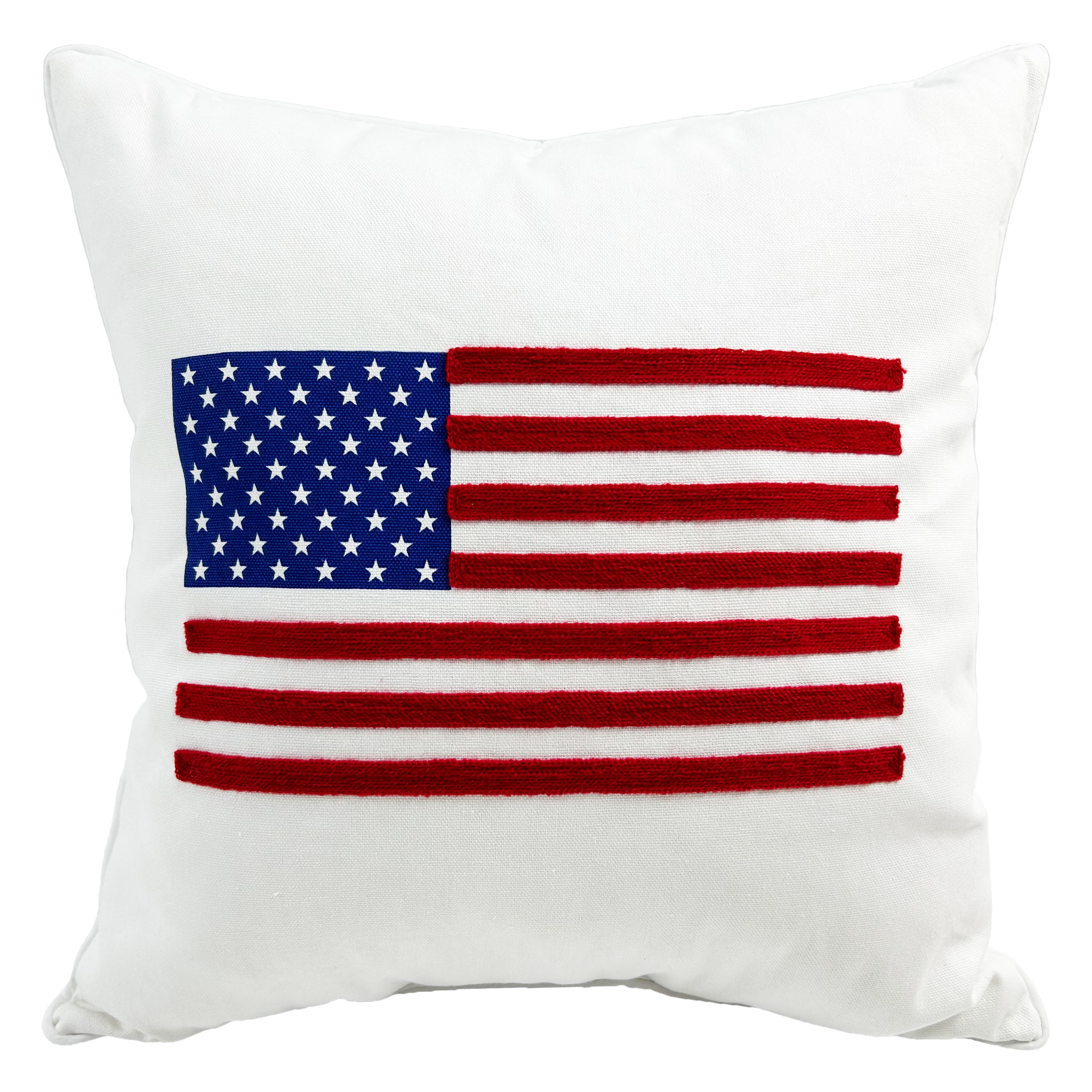 U.S.A. Flag Accent Pillow by Celebrate It&#x2122;