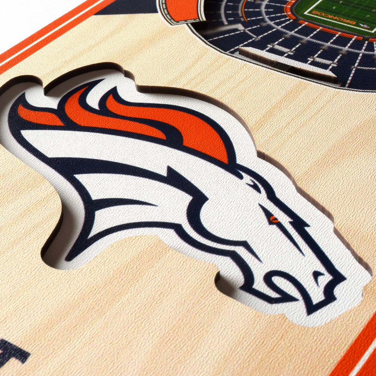 6&#x22; x 19&#x22; 3D StadiumView Banner