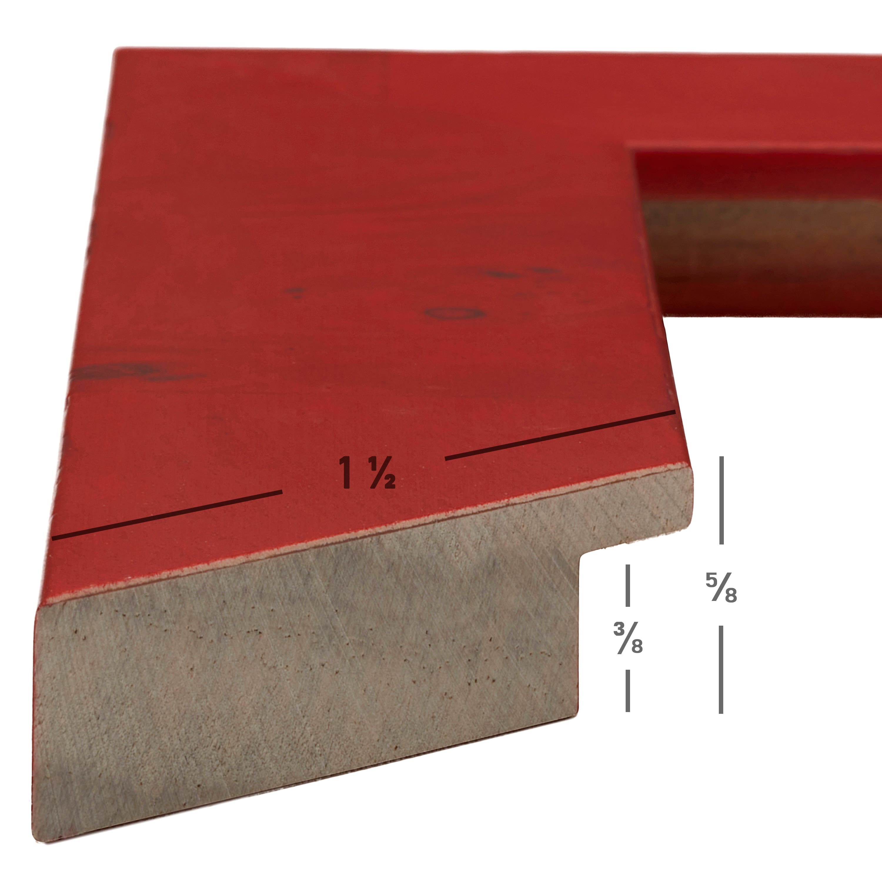 Craig Frames Innovations Red Burl Picture Frame