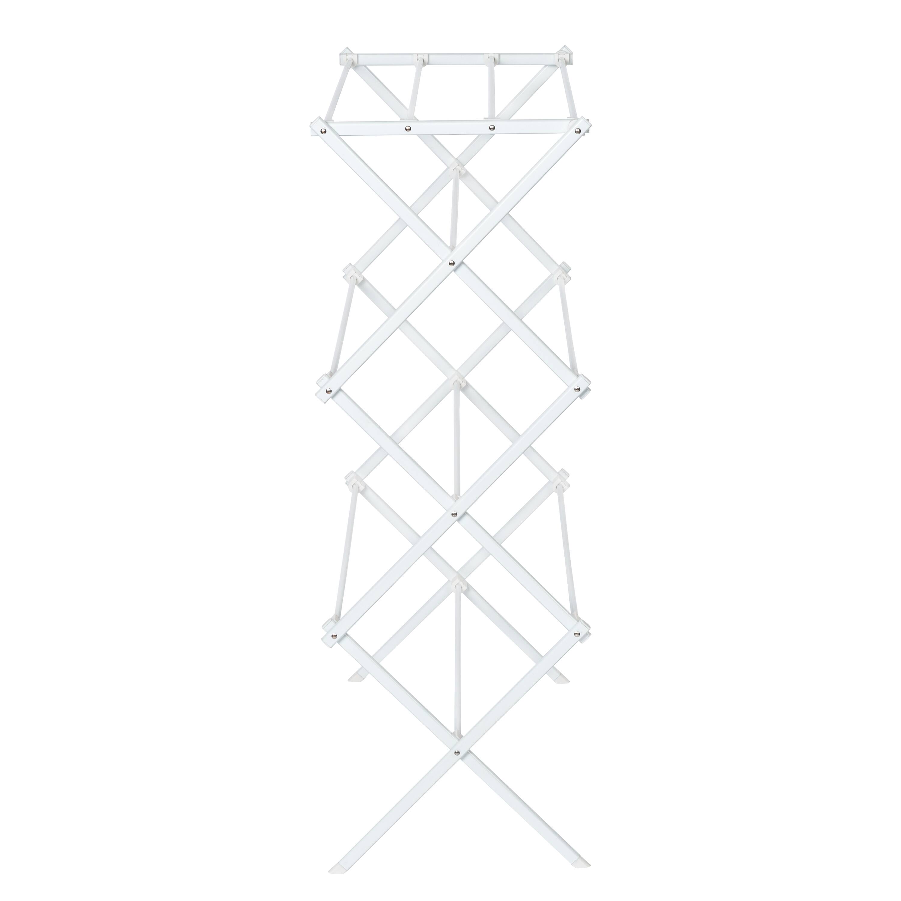 Honey Can Do White Collapsible Clothes Drying Rack