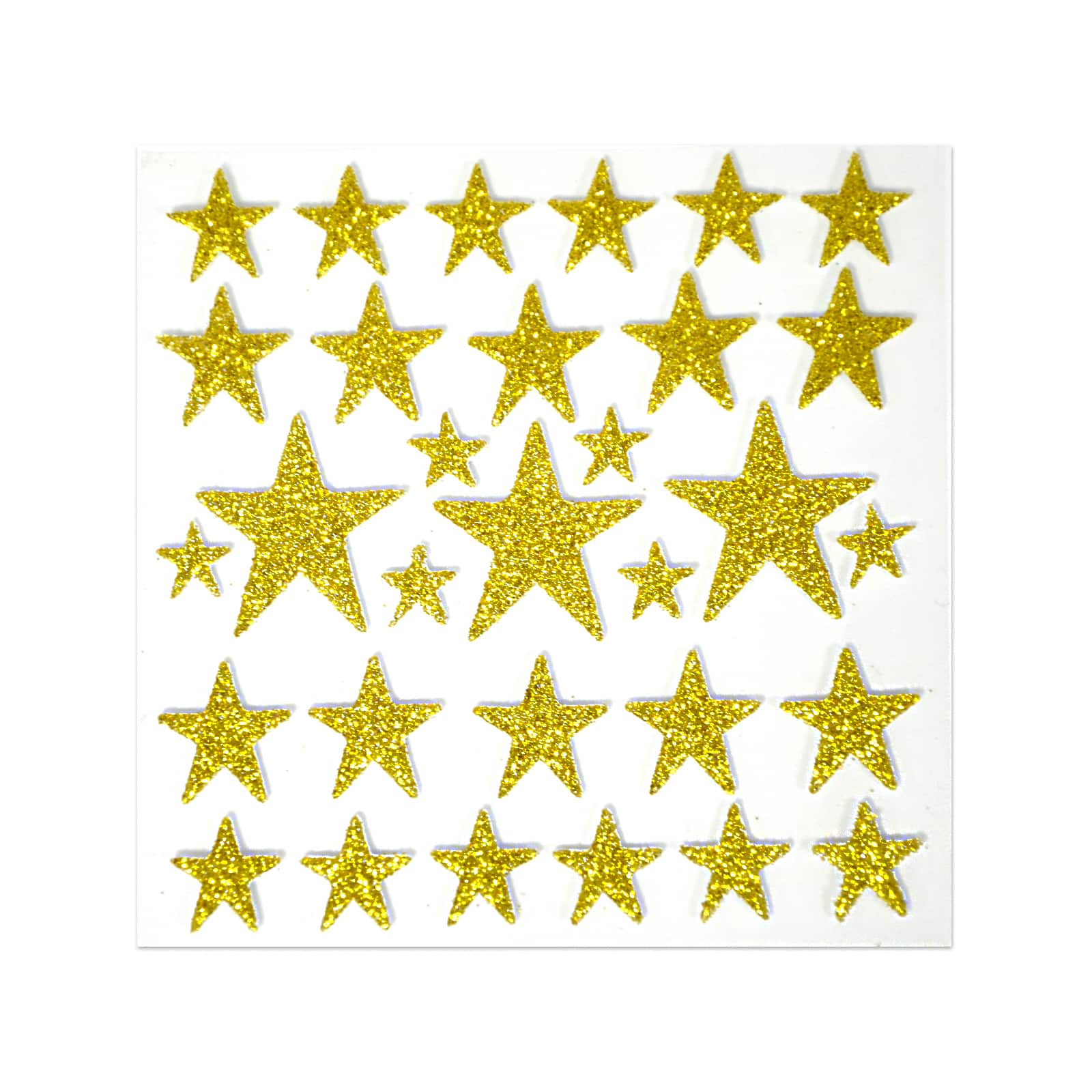 Glitter Foam Stickers - Stars - Silver and Gold - CE-10083, Learning  Advantage