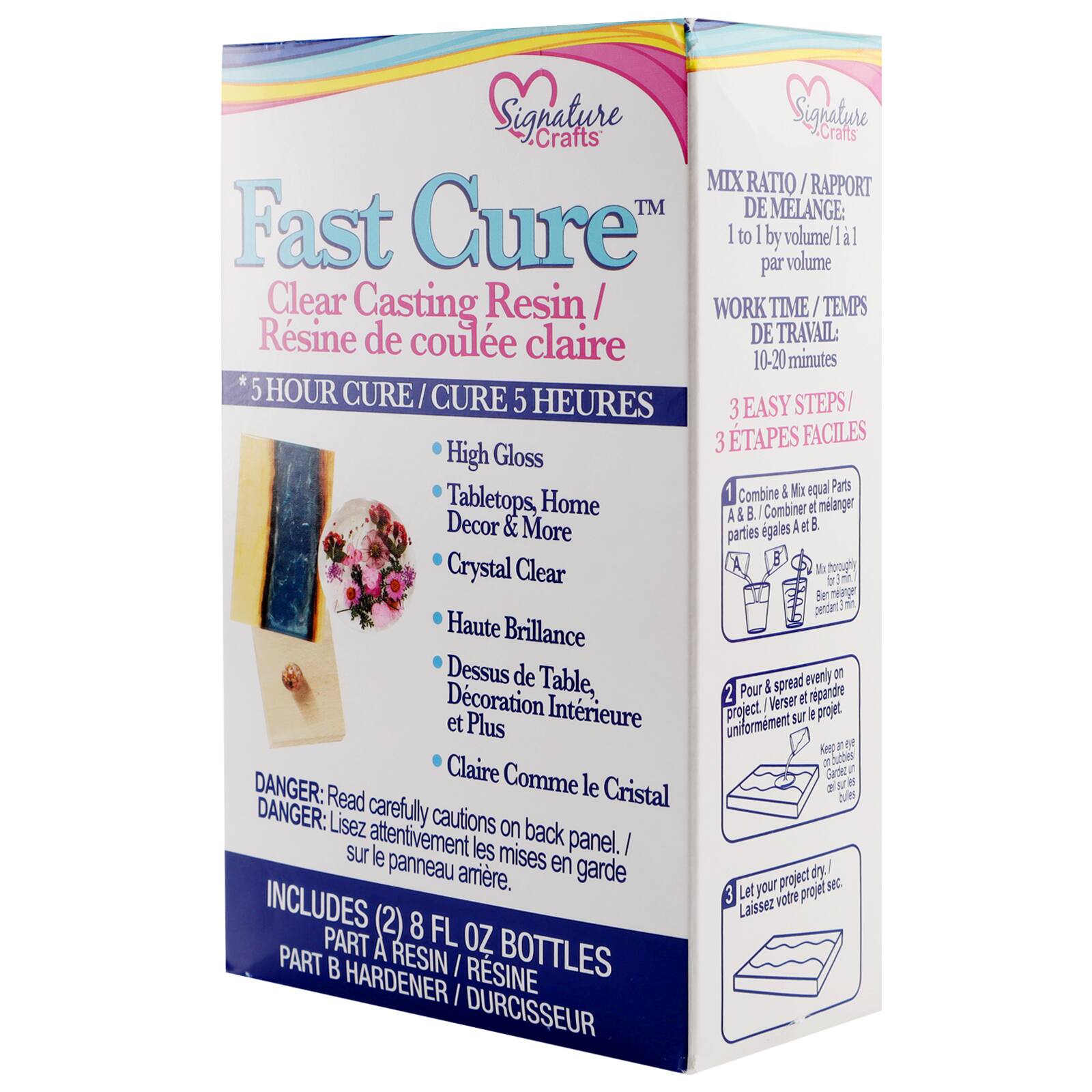 fast curing clear resin