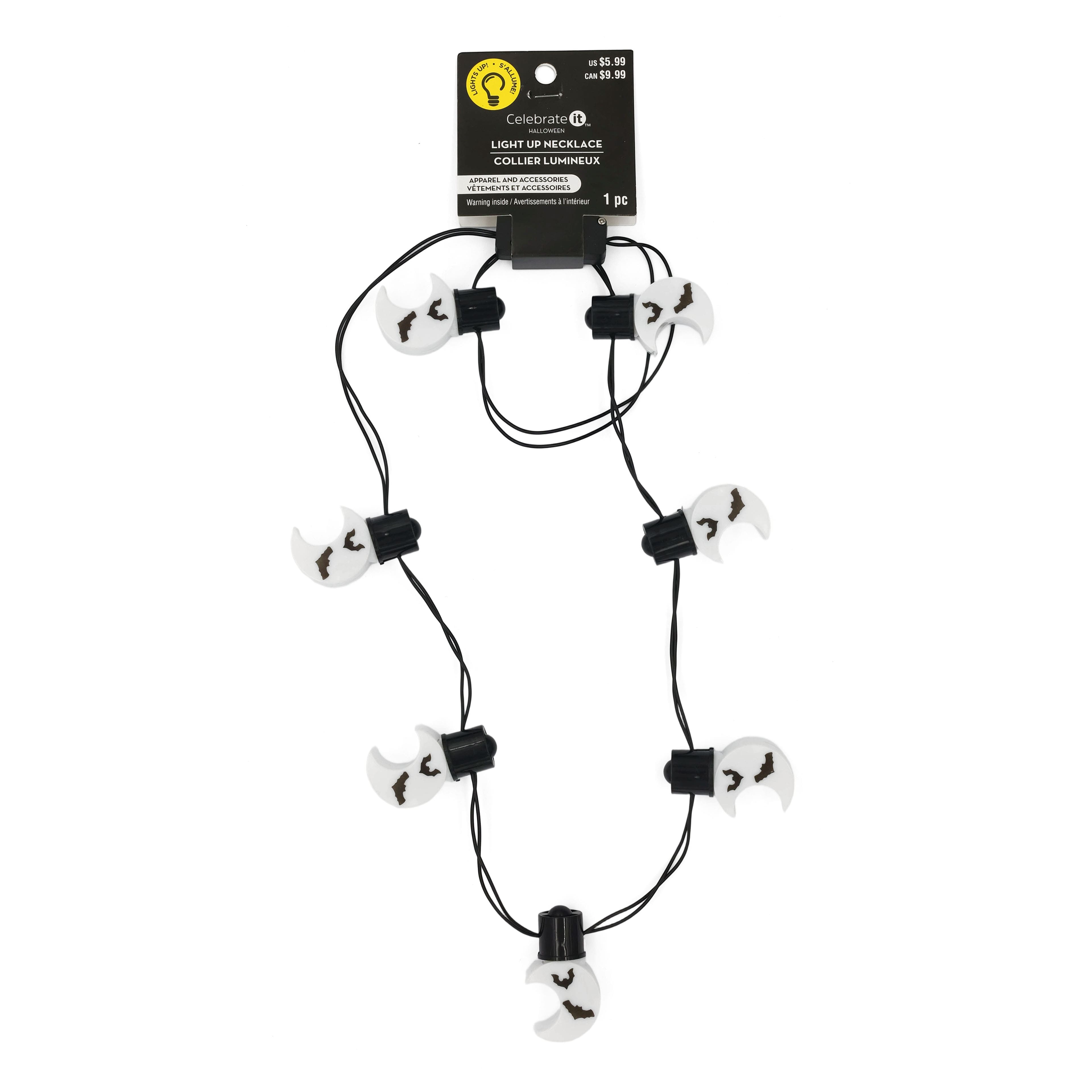 Moon Light Up Necklace by Creatlogy&#x2122;