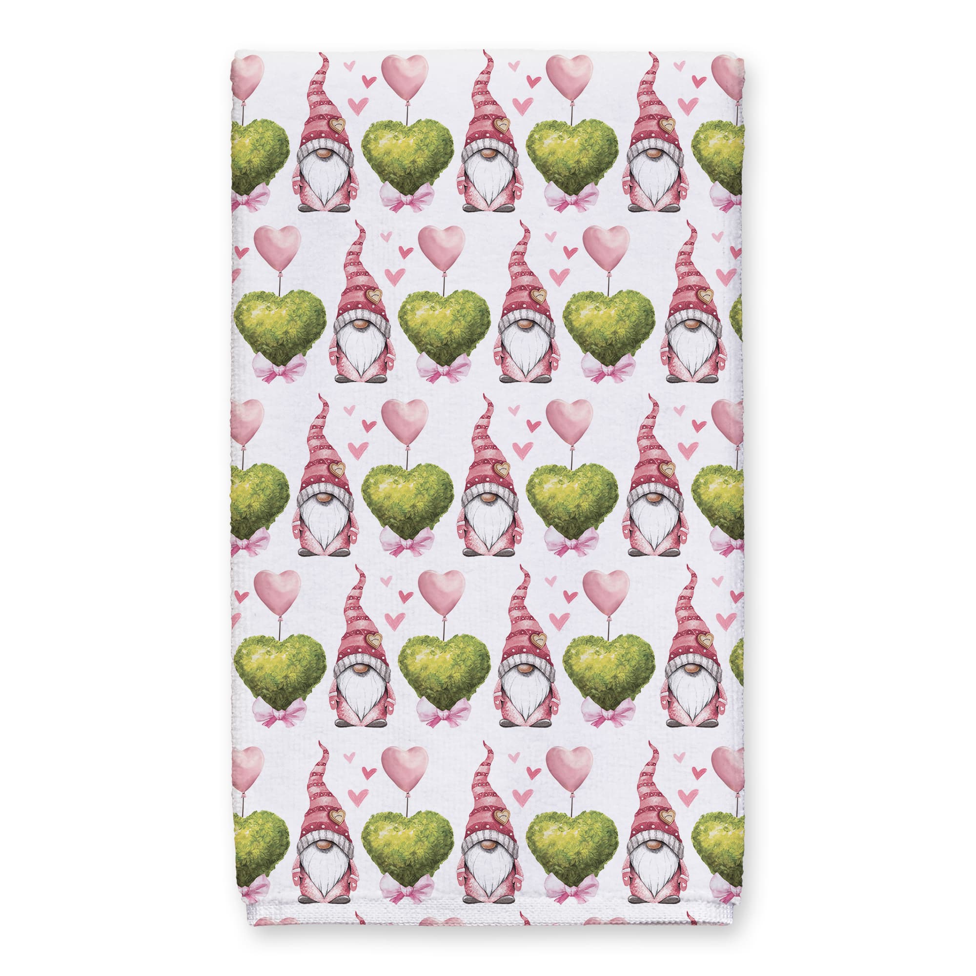 Gnome-Body Loves You as Much as Me Tea Towel - Set of 2