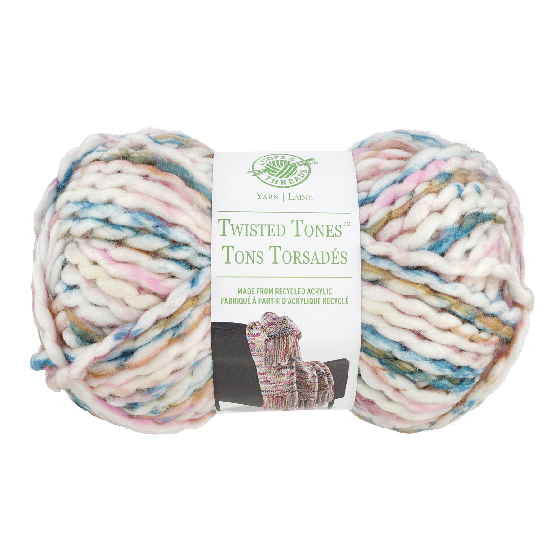 Twisted Tones™ Yarn by Loops & Threads®