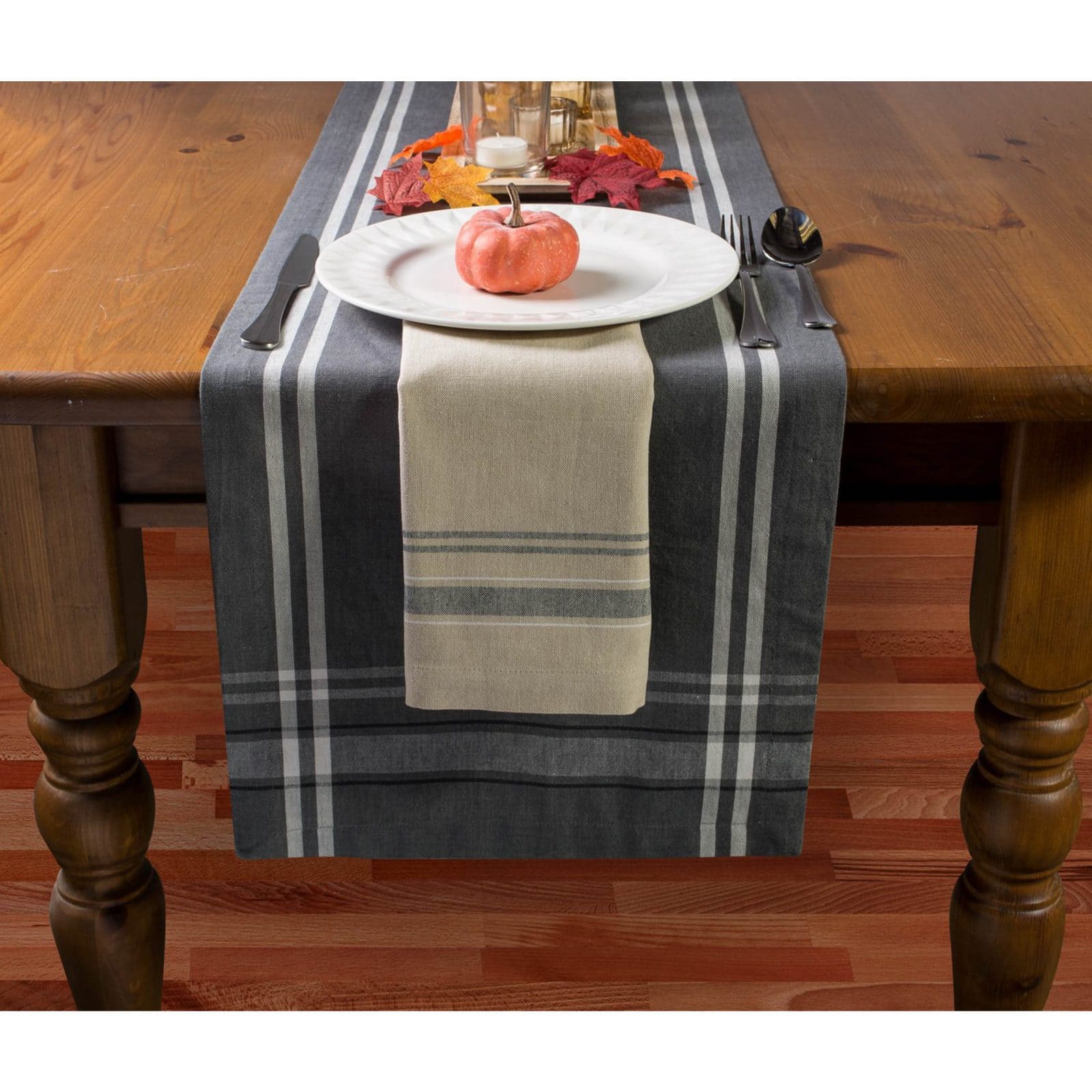 DII® French Stripe Cloth Dinner Napkins