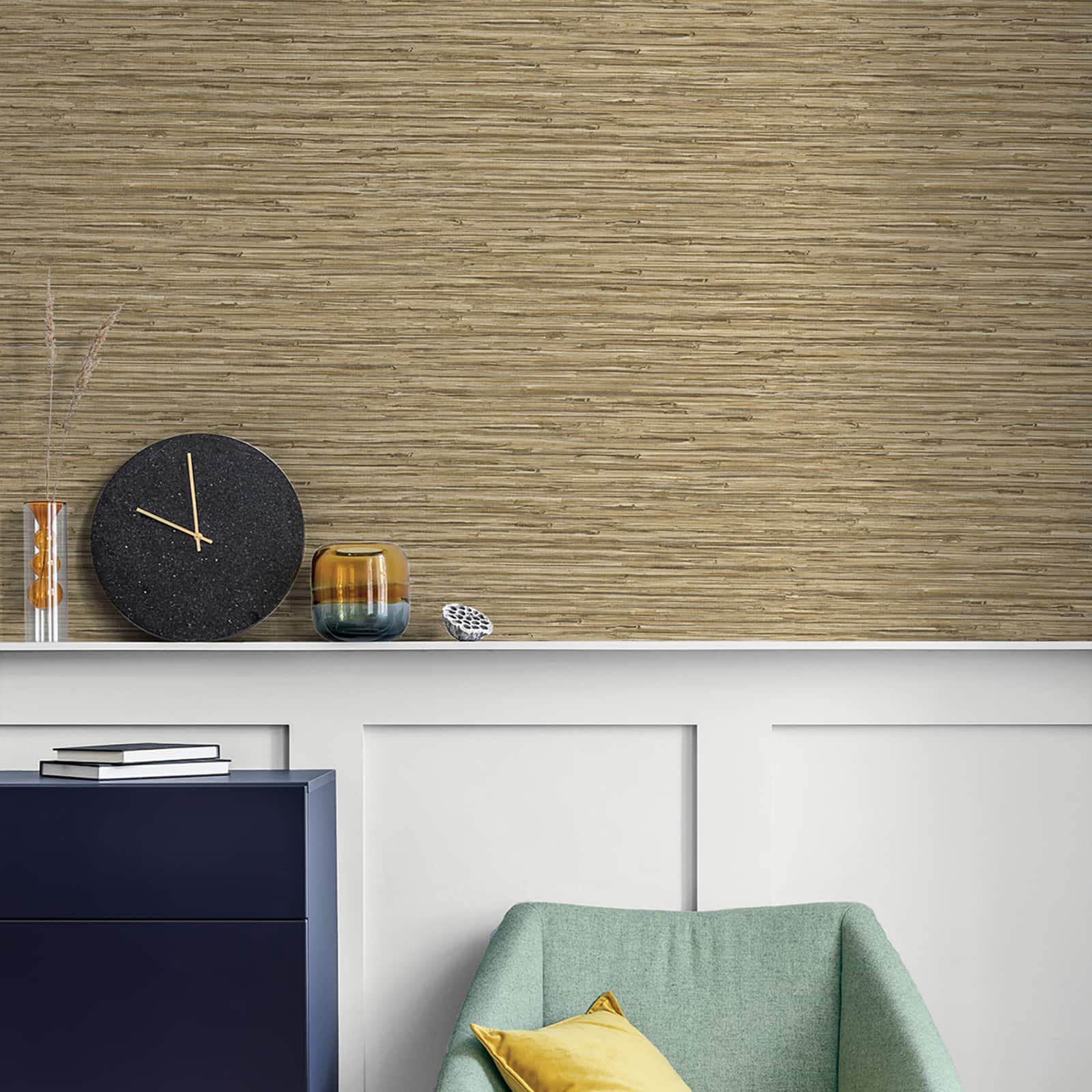 Surface Style Tiki Texture Peel &#x26; Stick Wallpaper