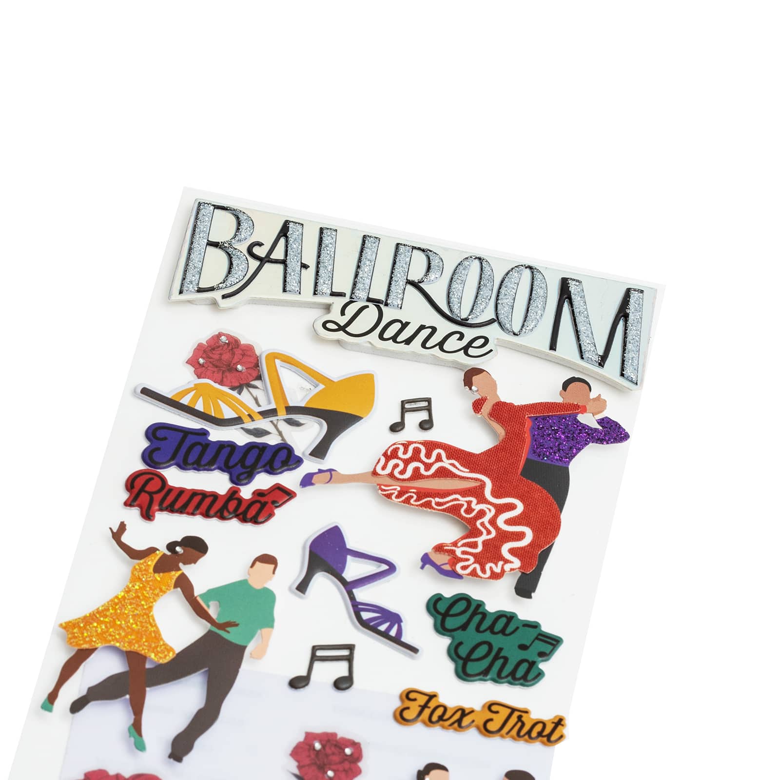 Ballroom Dance Dimensional Stickers by Recollections&#x2122;