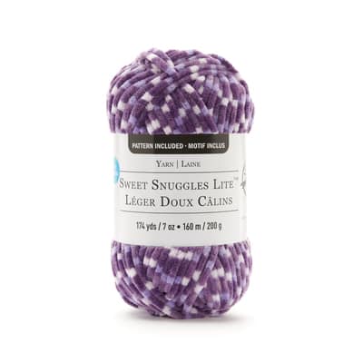 Sweet Snuggles™ Lite Yarn by Loops & Threads®, Michaels