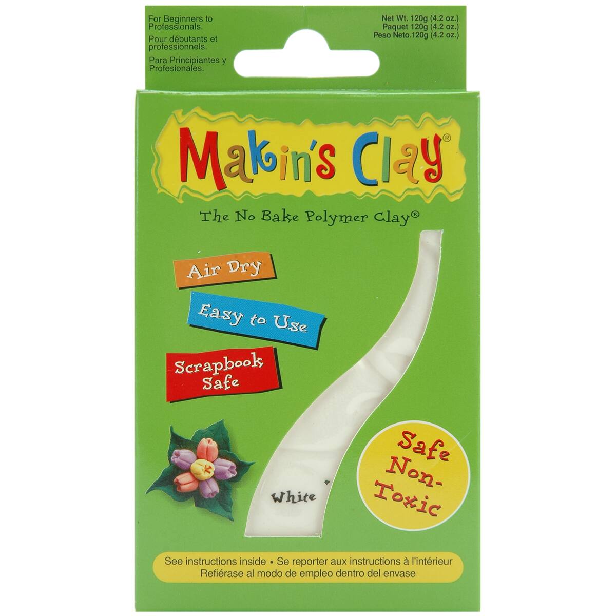 Makin's Clay® AirDry Polymer Clay Air Drying Clay Michaels