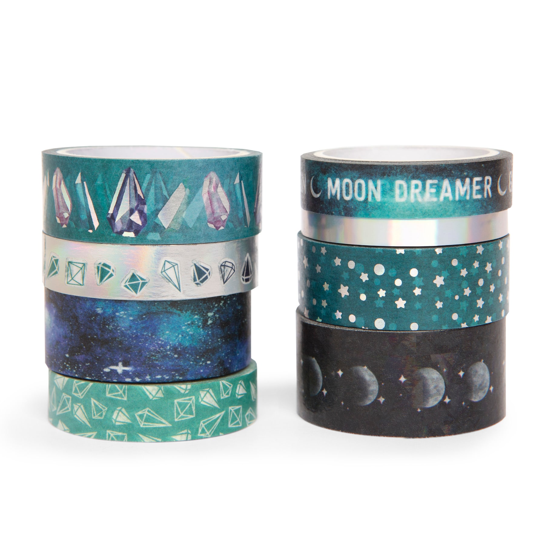 12 Packs: 8 ct. (96 total) Aurora Crafting Washi Tapes by Recollections™
