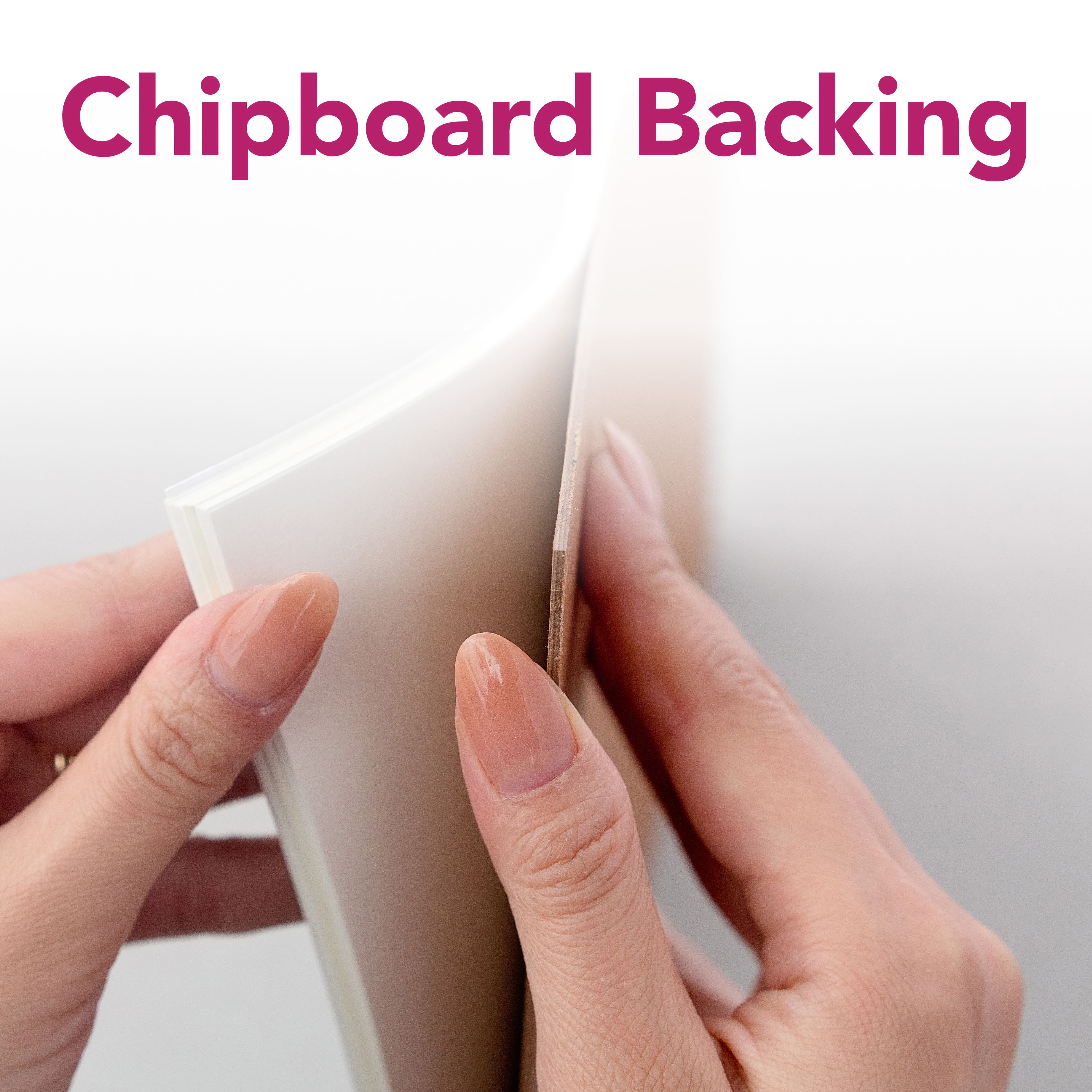 Bloc de papier bristol au fini vélin, Série 300, 55,9 cm x 76,2 cm de Strathmore