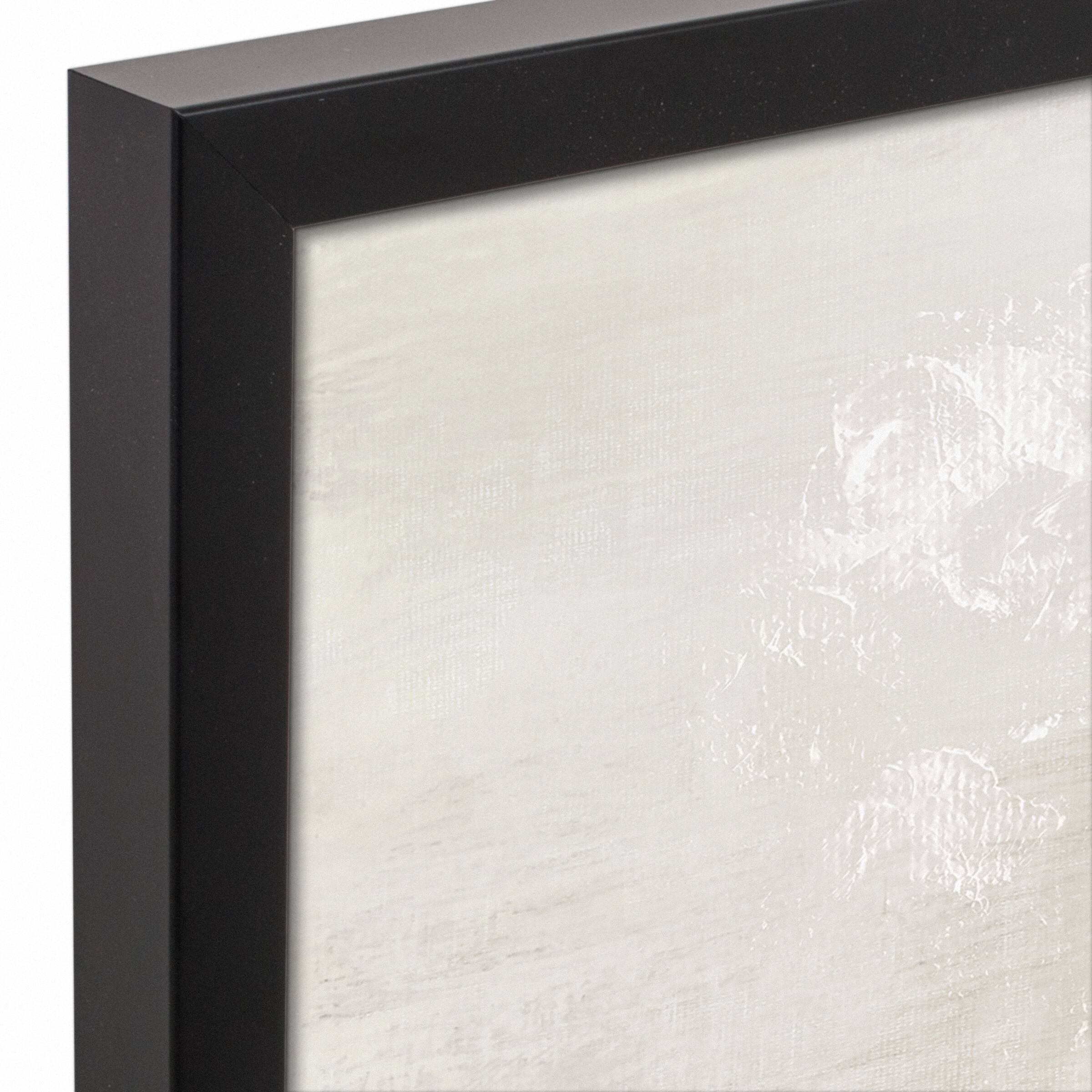 Warm Landscape 31.73&#x22; x 21.73&#x22; Black Framed Canvas