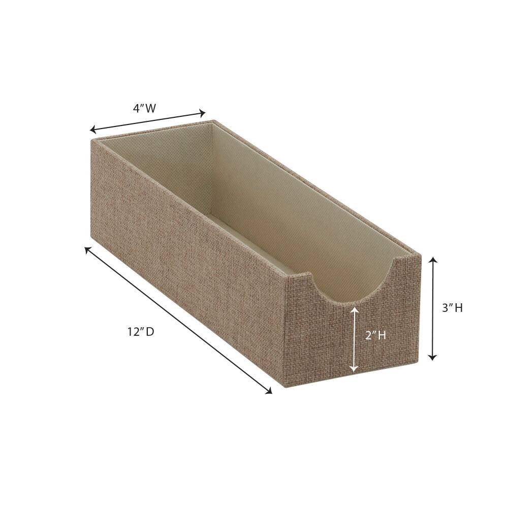 Household Essentials 12" Narrow Accessory Organizer Tray