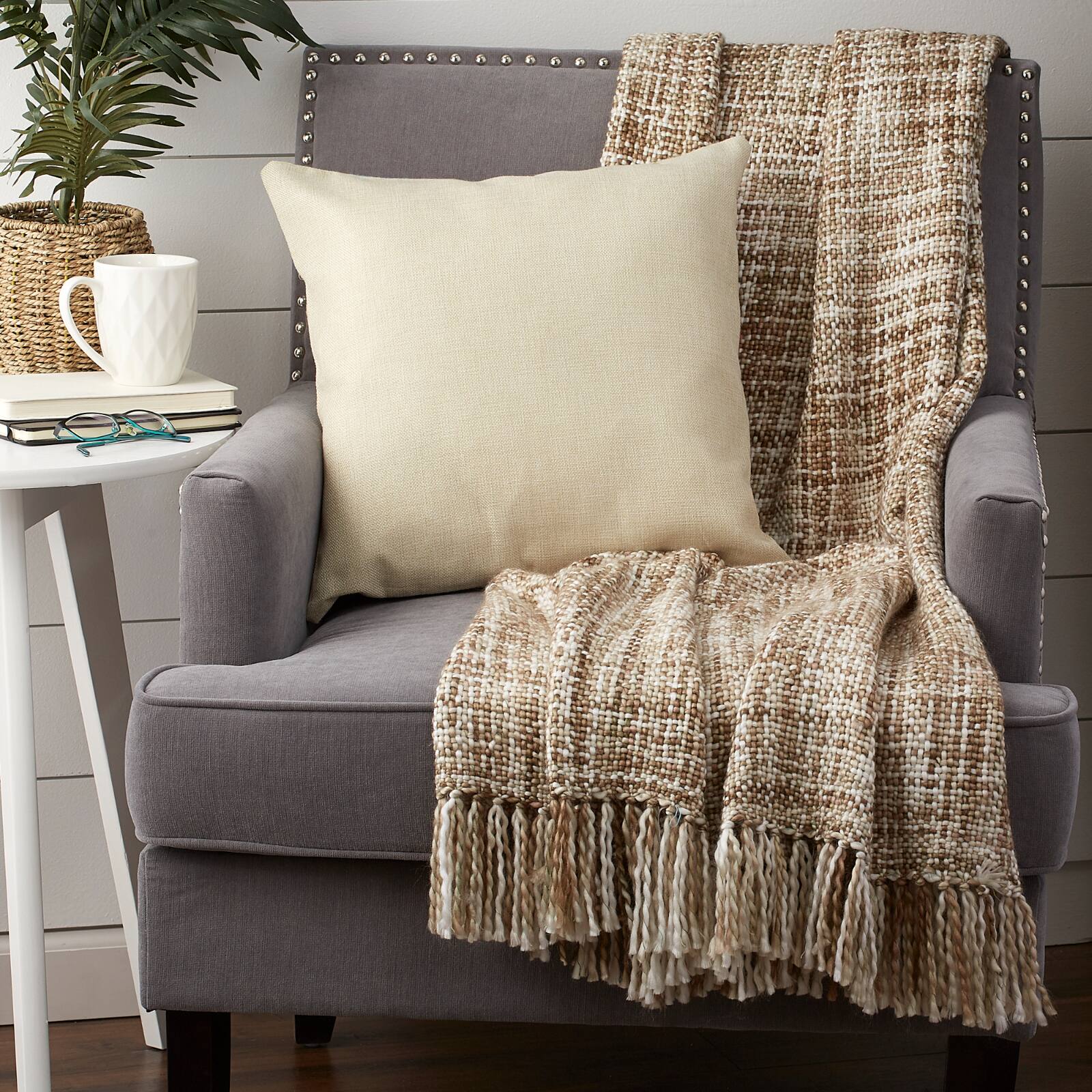 Variegated Stone Acrylic Throw