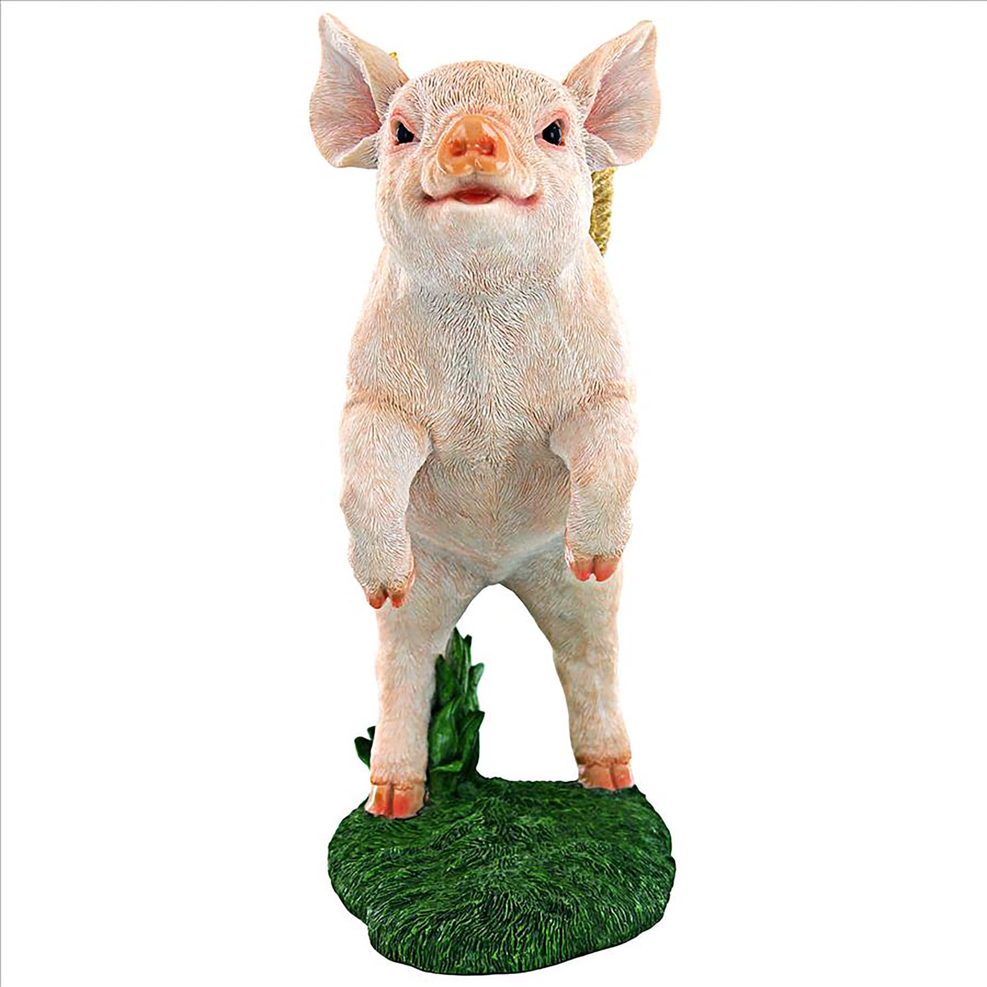Design Toscano 14&#x22; When Pigs Fly Farm Statue