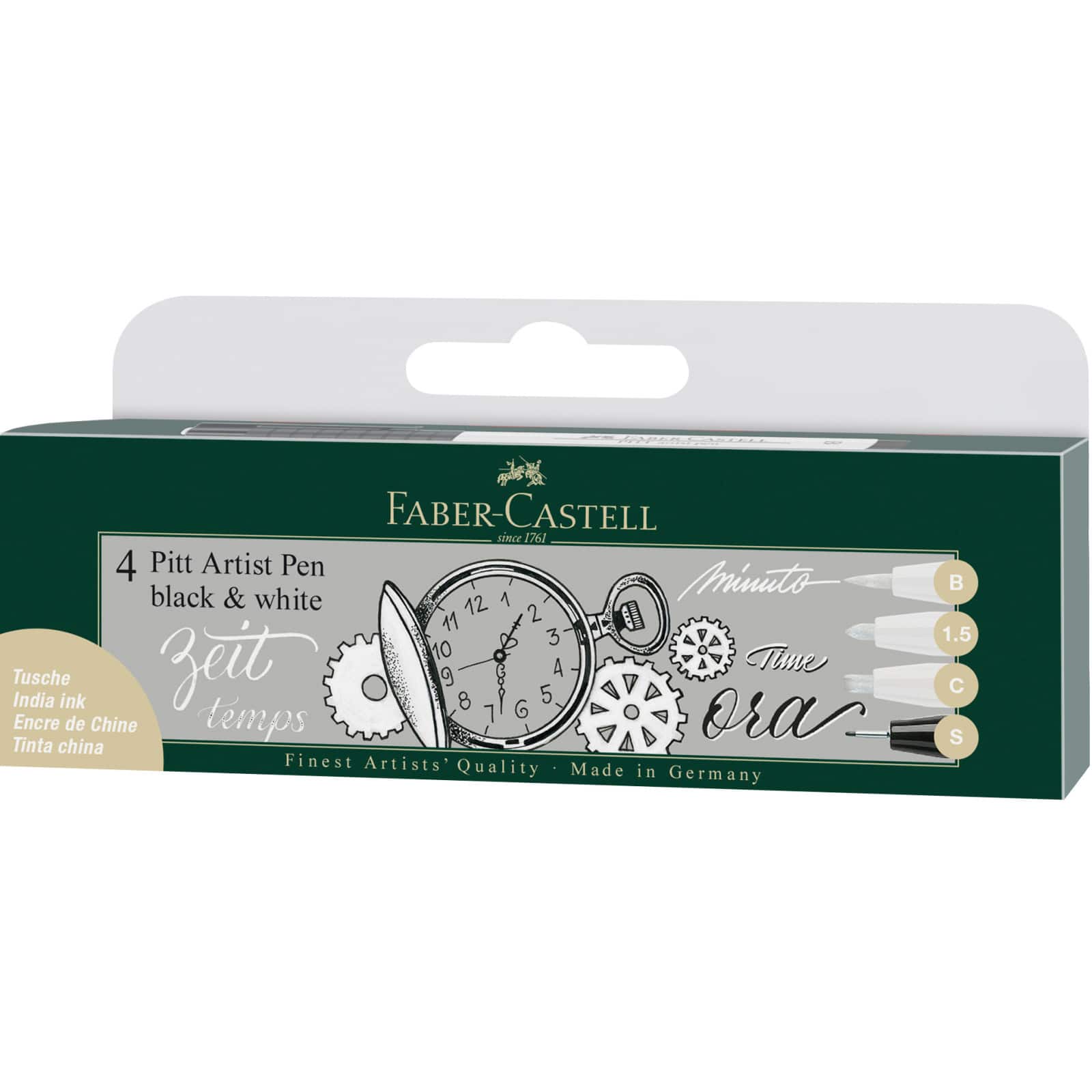 Faber-Castell Brush Calligraphy Markers Assorted (10pk)
