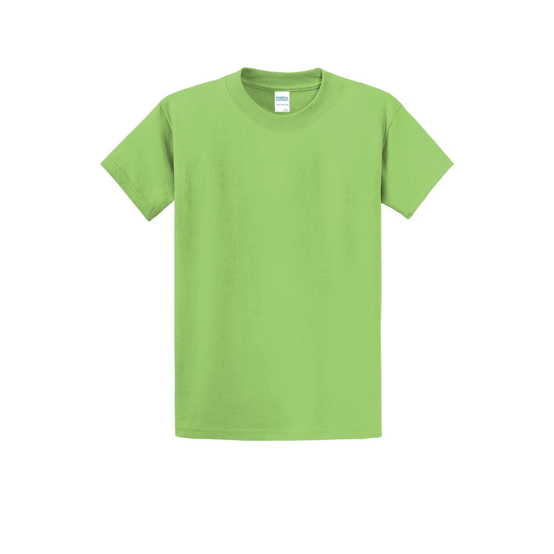 Port & Company® Essential Green Shades Adult T-Shirt, Size: XXX