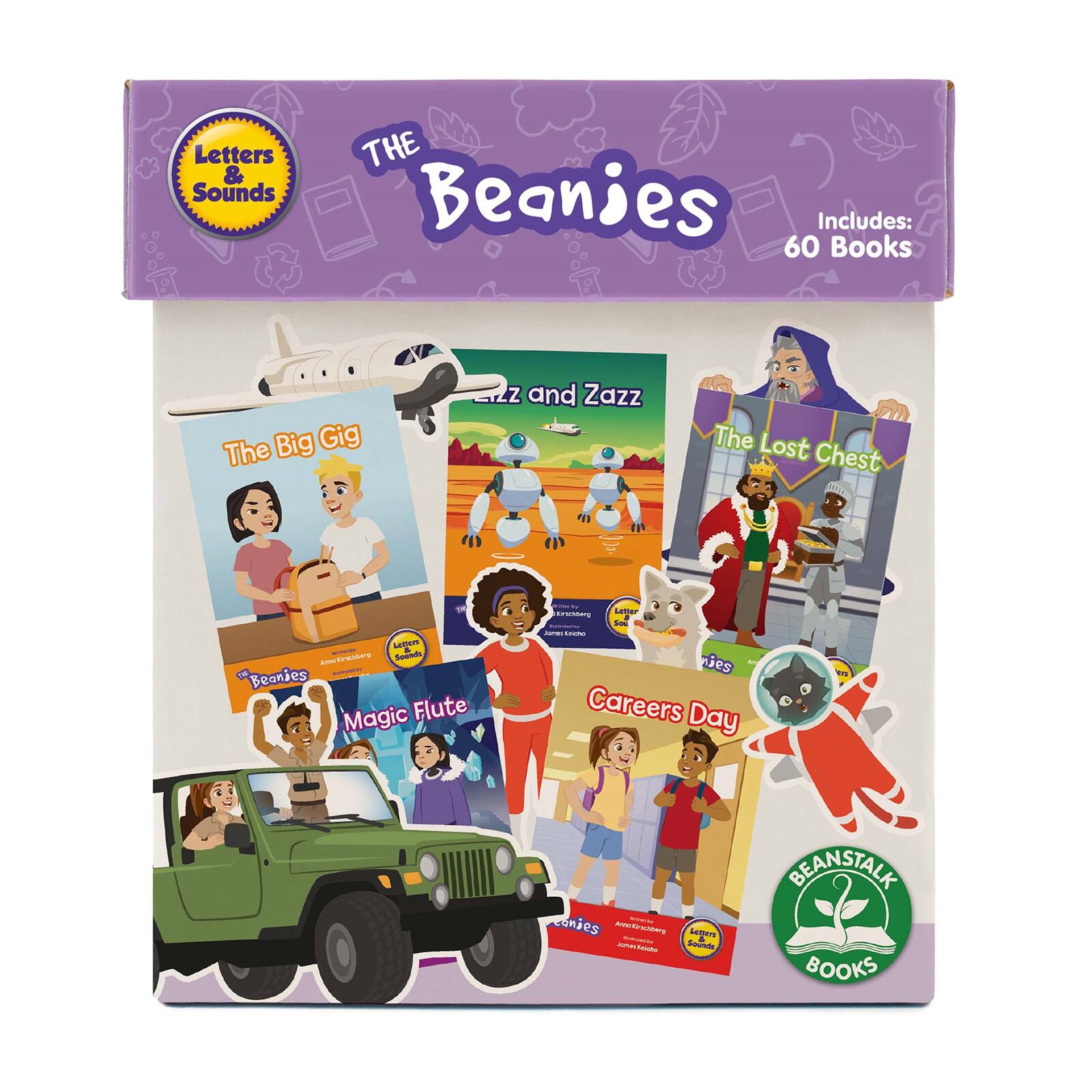 Junior Learning The Beanies Letters &#x26; Sounds Boxed Set