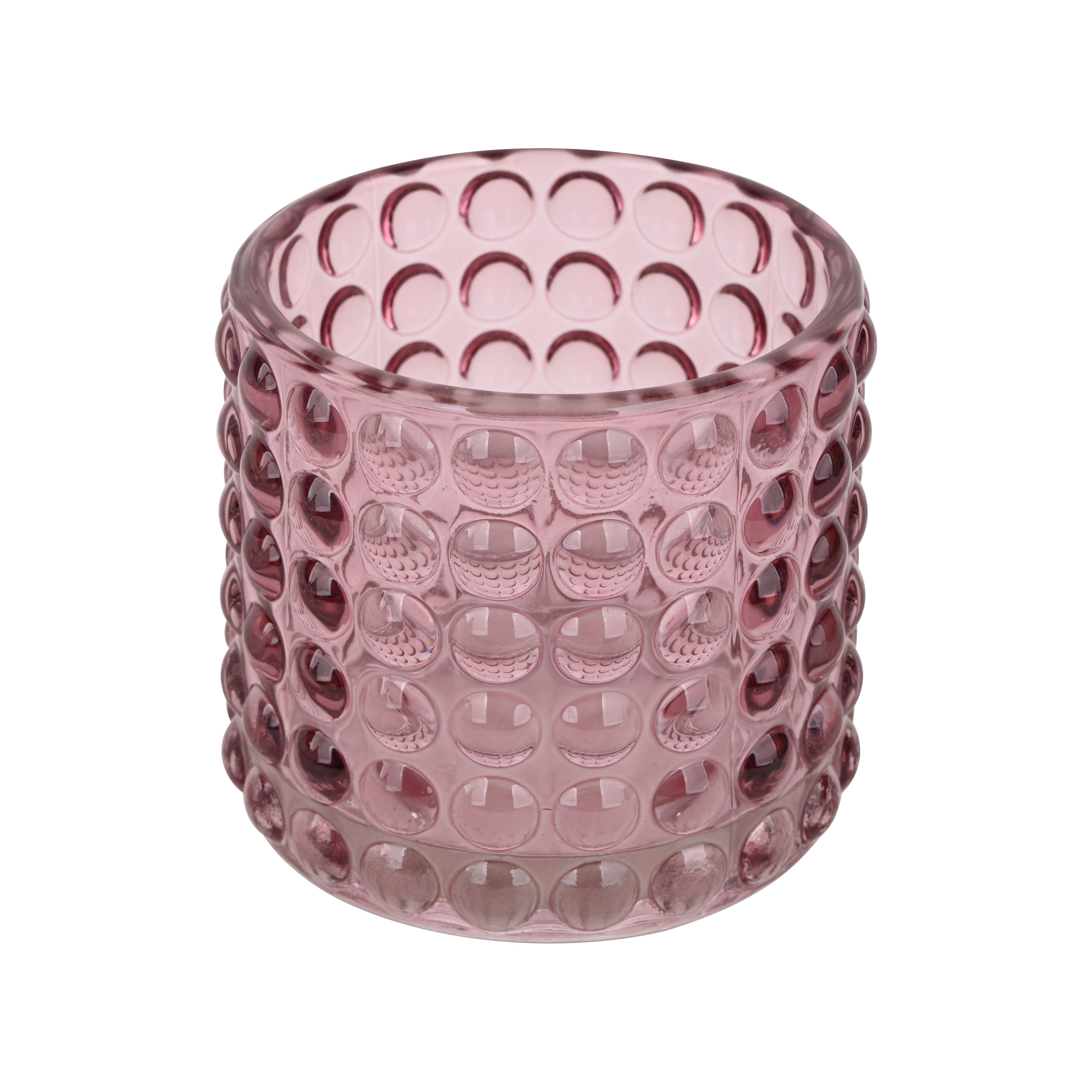 3.5&#x22; Hobnail Glass Tealight Candle Holder by Ashland&#xAE;