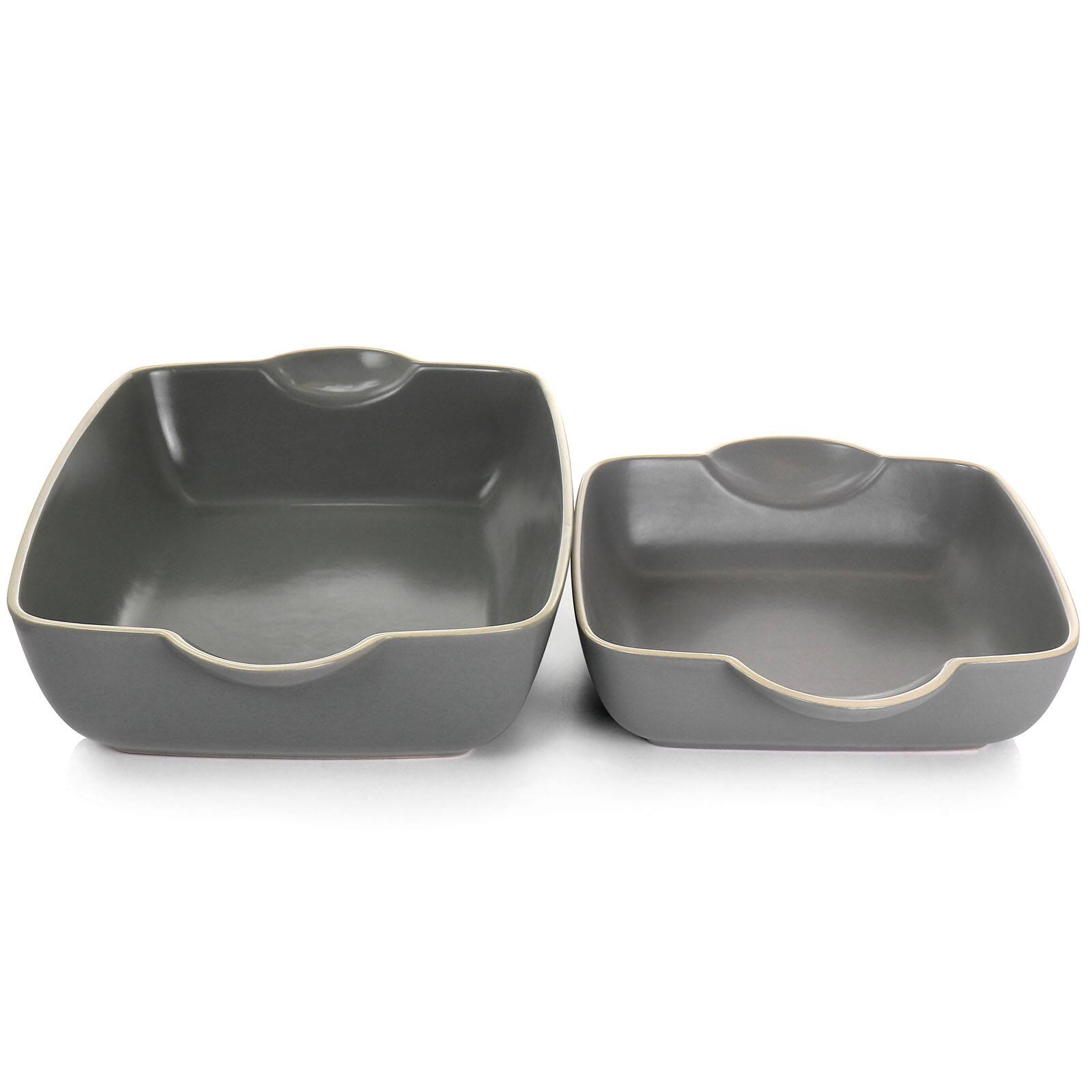 Gibson Home&#xAE; Rockaway Stoneware Nesting Bakeware Set