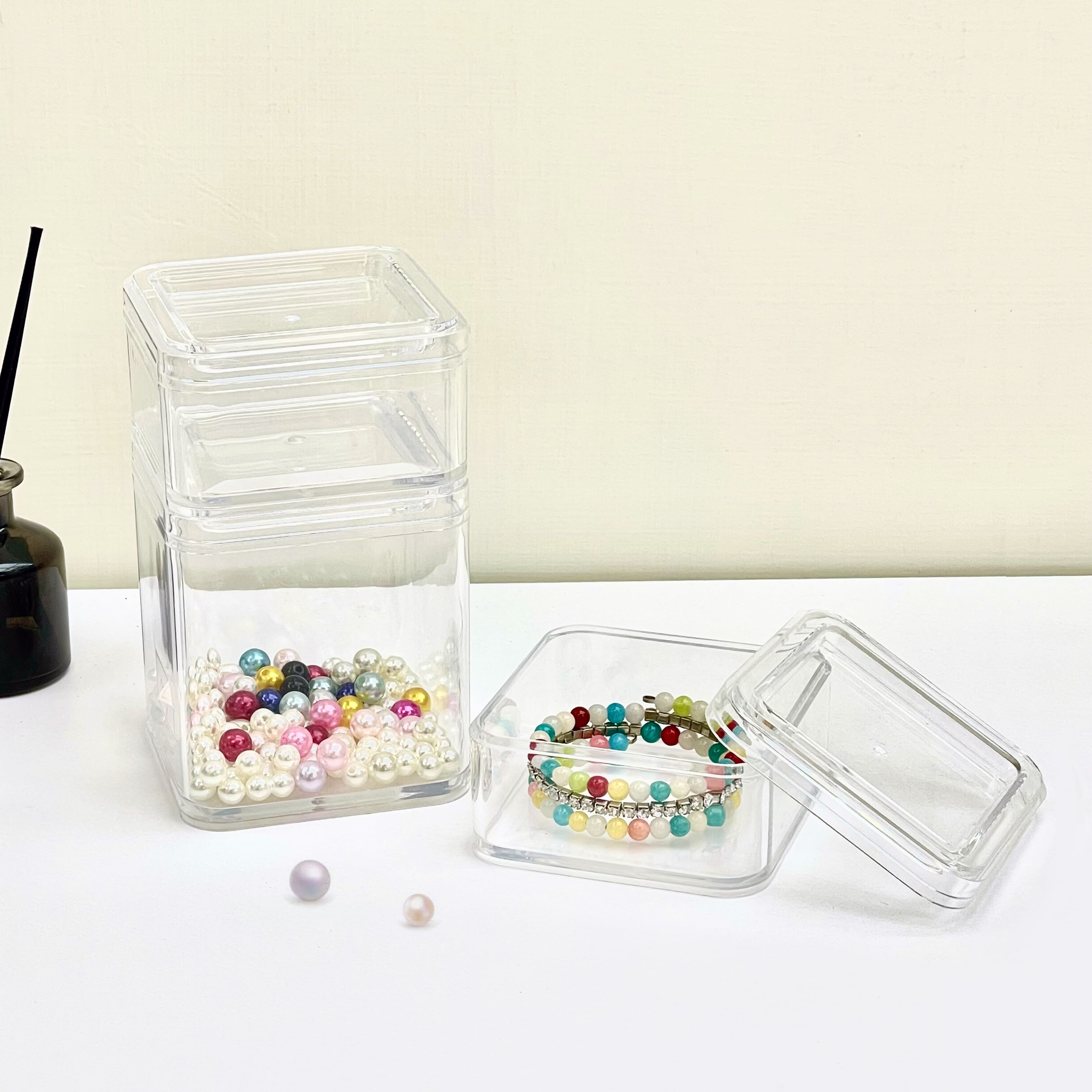 Clear Stackable Jewelry Organizer Box By Bead Landing | Clear | Michaels