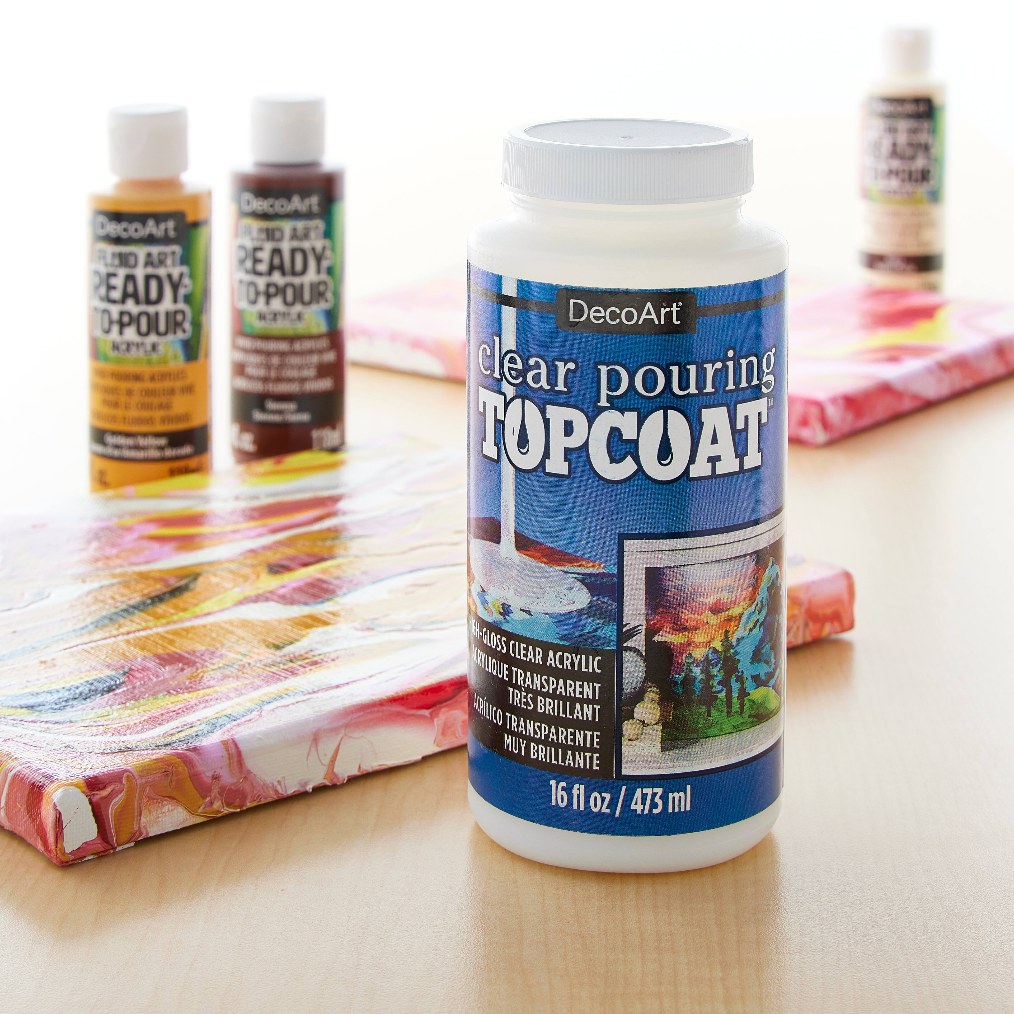 9 Pack: DecoArt&#xAE; Clear Pouring Topcoat&#x2122;