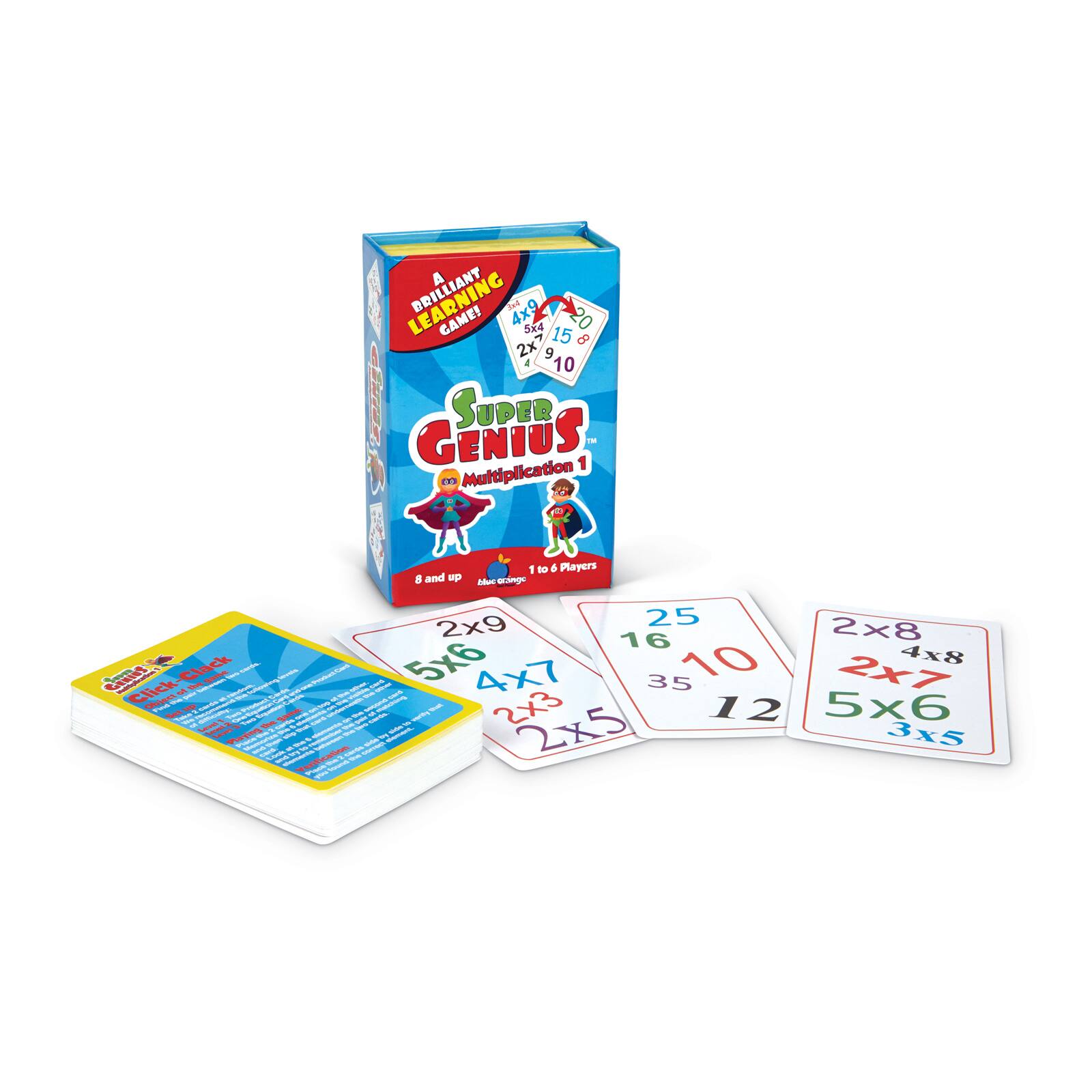 Super Genius™ Multiplication 1 Matching Game