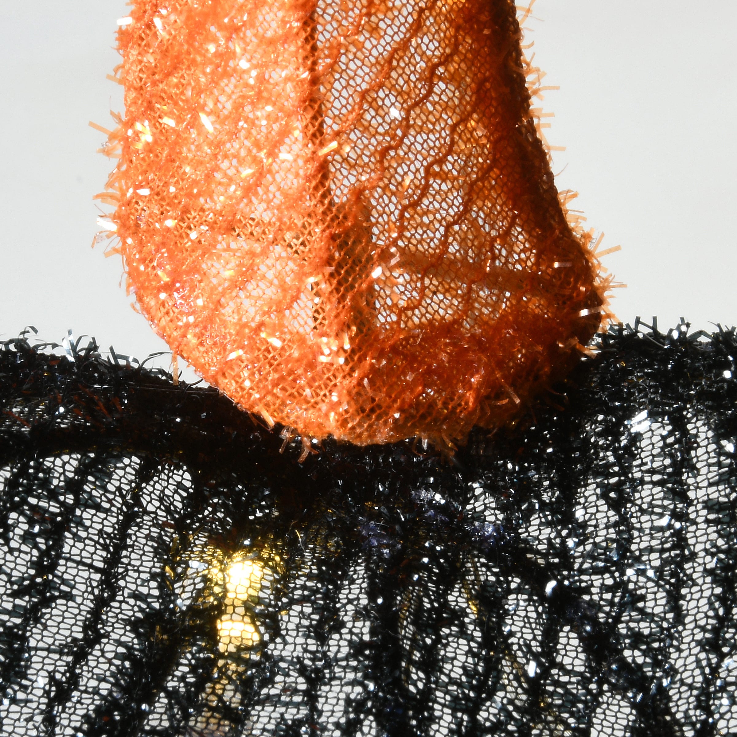 35&#x22; Black LED Jack-O-Lantern Halloween Garden Stakes
