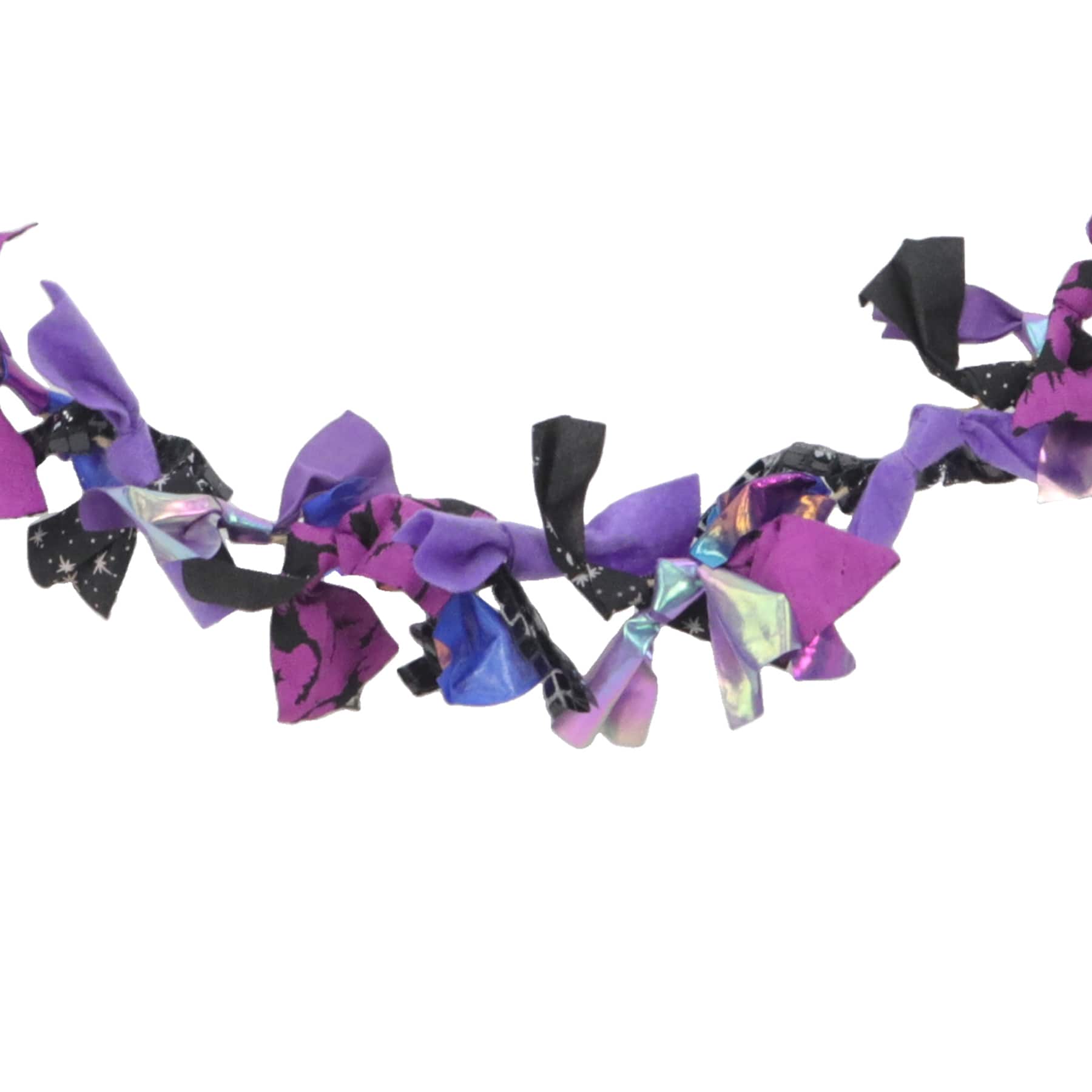 6ft. Blue &#x26; Purple Fabric Garland by Ashland&#xAE;