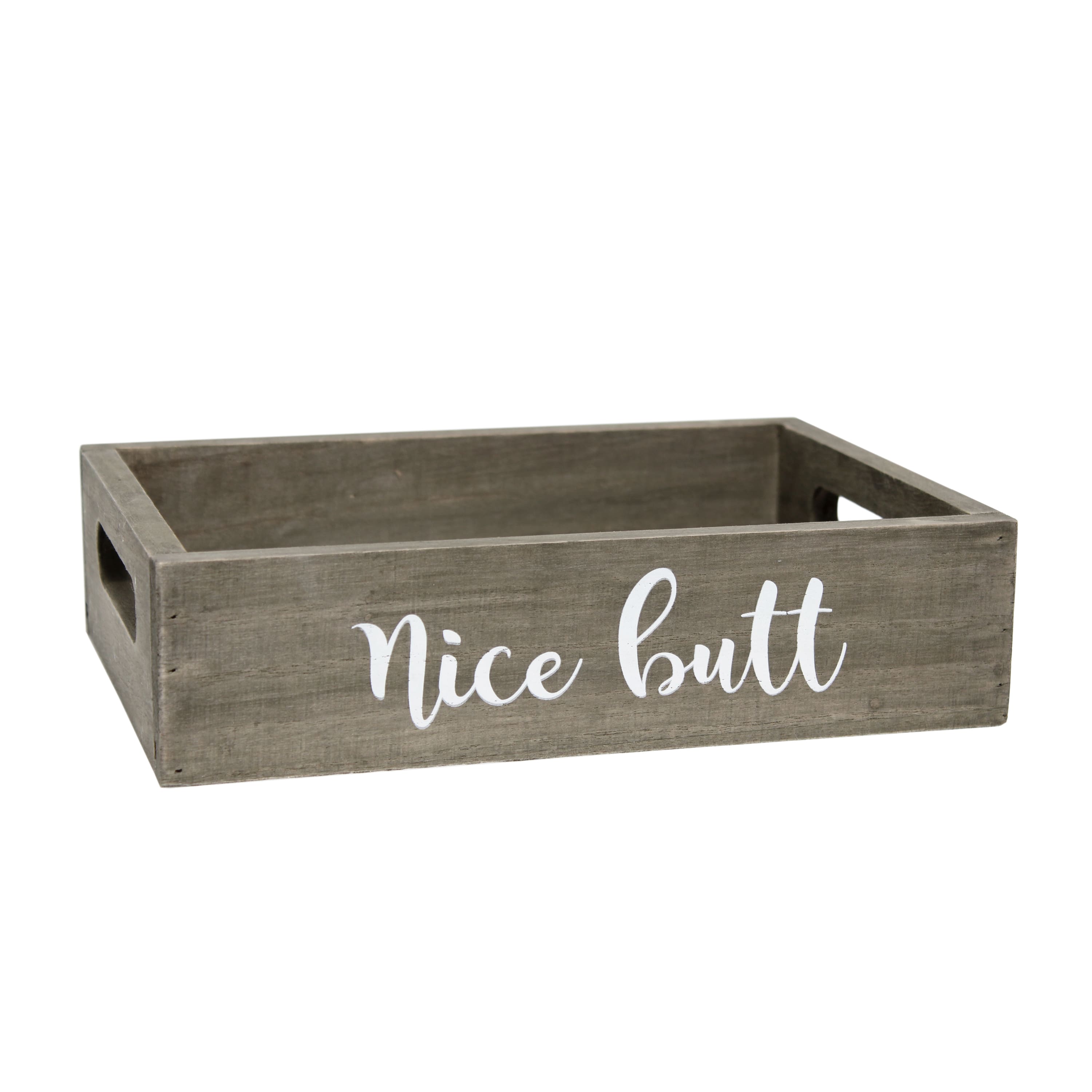 Elegant Designs Small Rustic Gray Cheeky Towel Holder, Frame & Toilet Paper Holder Set