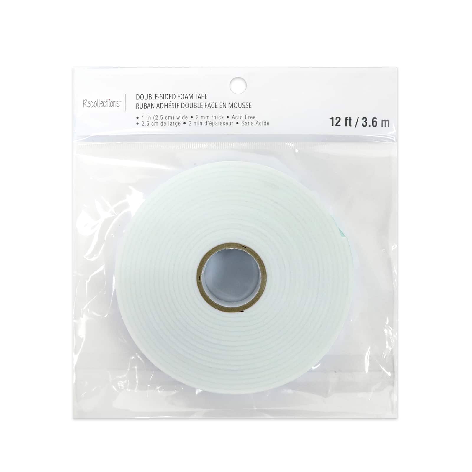 12 Pack: 1&#x22; Double-Sided Foam Tape by Recollections&#x2122;