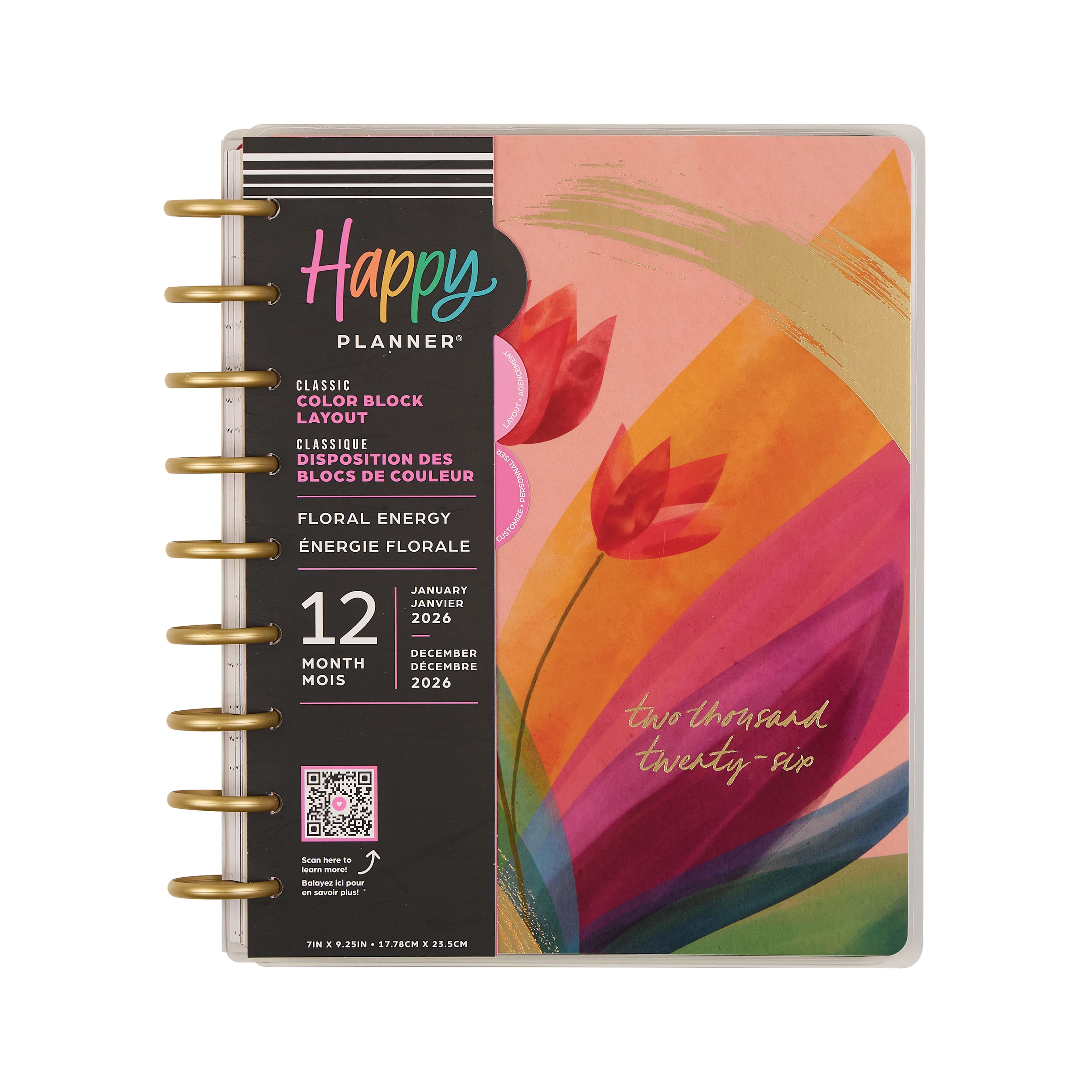 The Classic Happy Planner® Floral Energy
