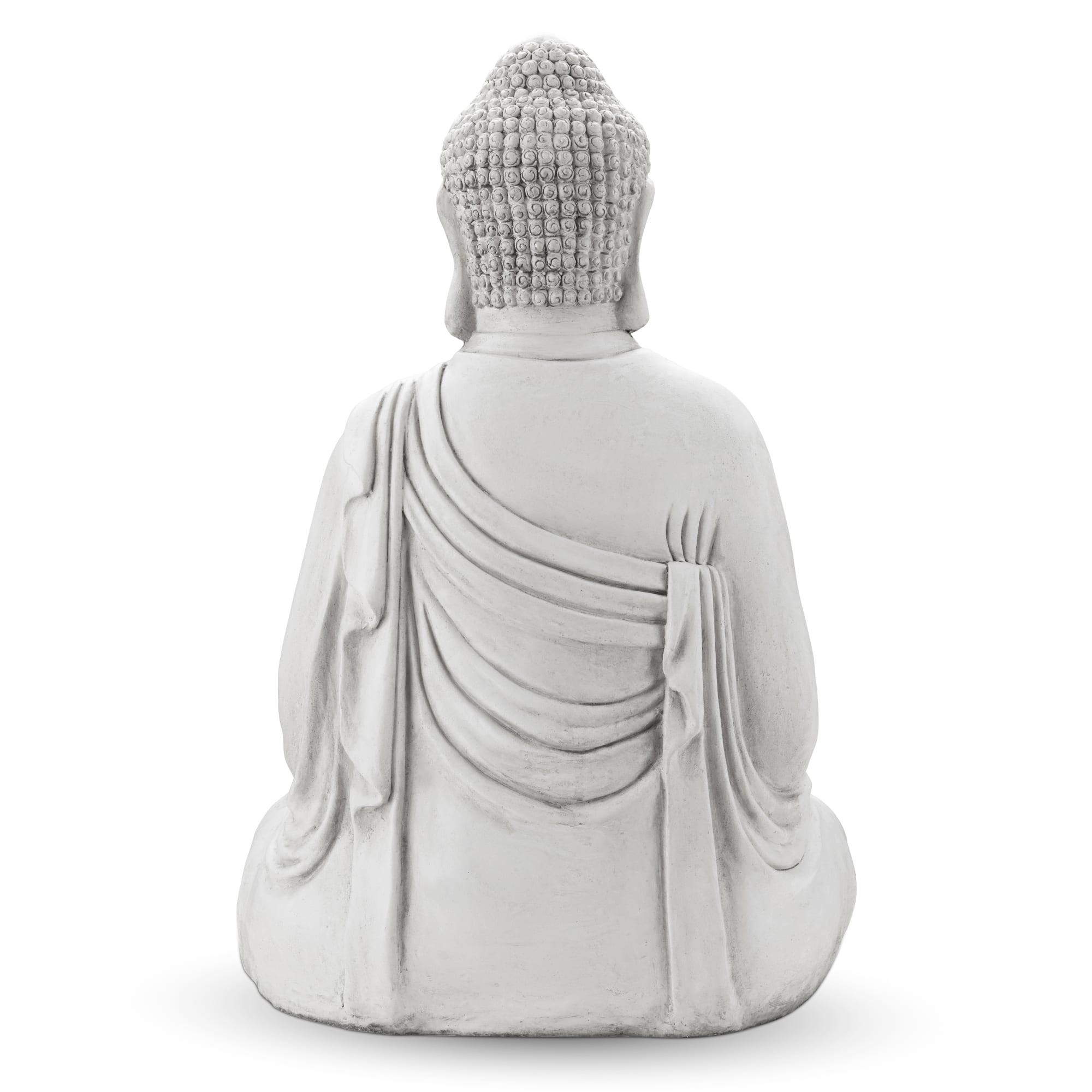 Glitzhome® 29.5" Oversized MGO Meditating Buddha Statue