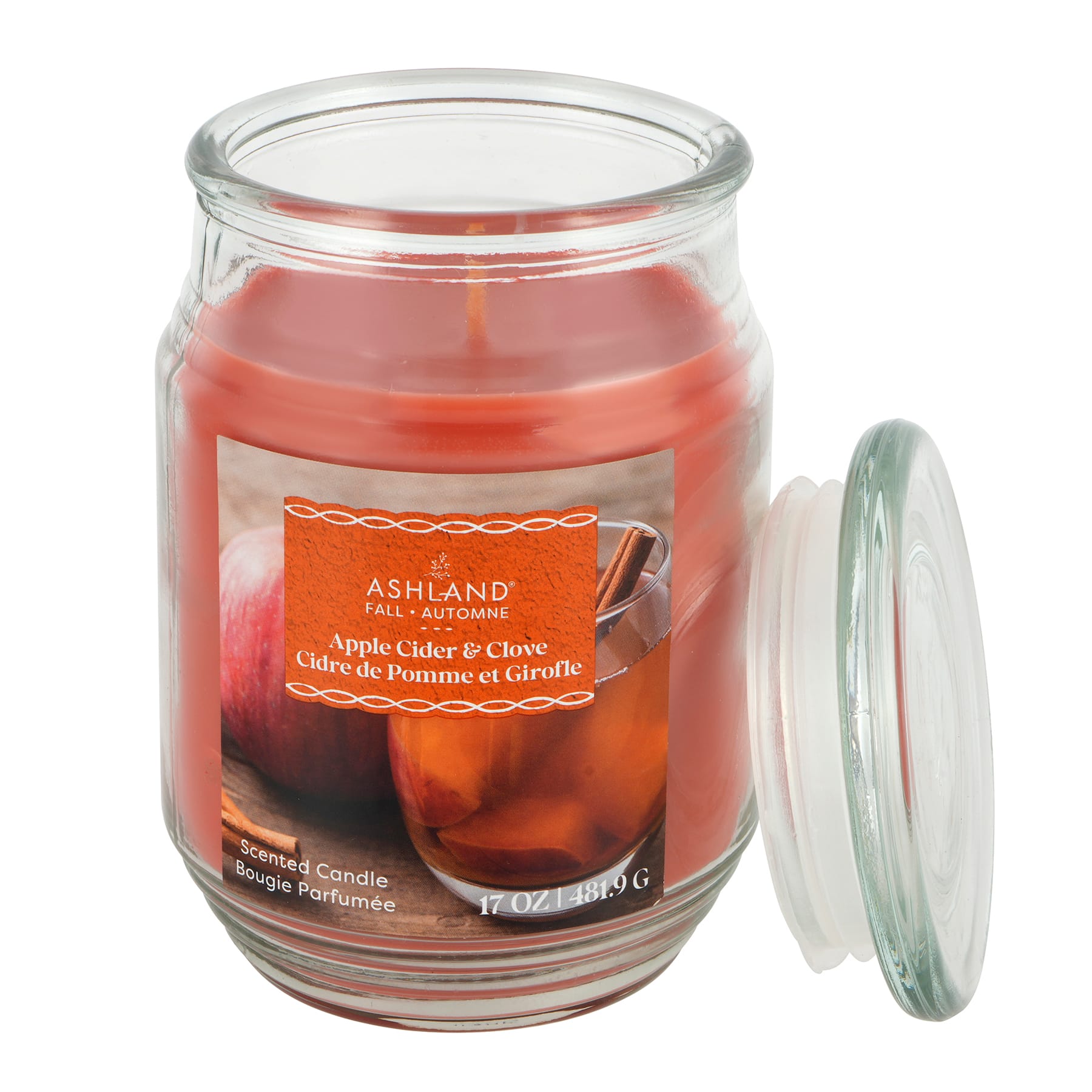 17oz. Apple Cider &#x26; Clove Scented Jar Candle by Ashland&#xAE;