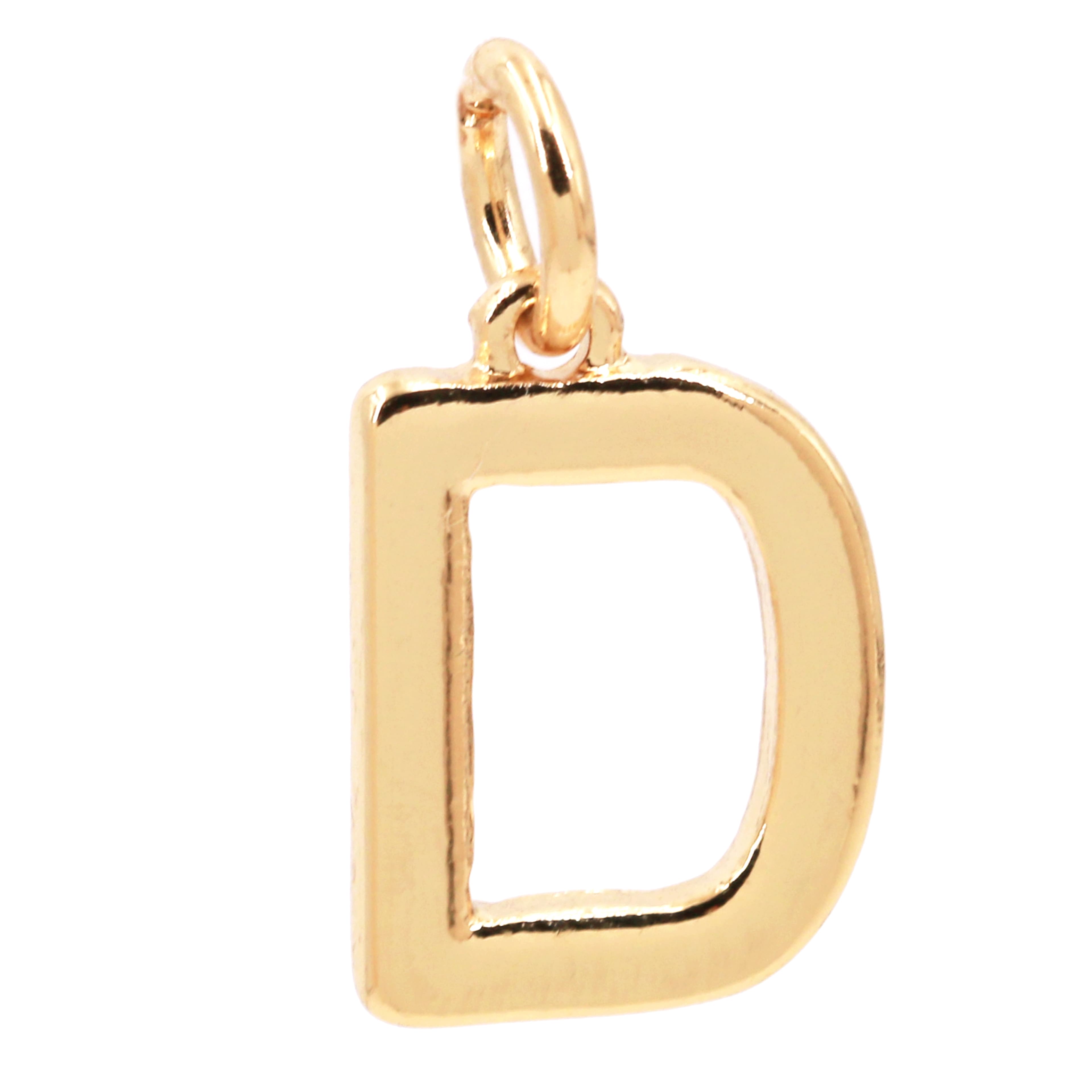 14K Gold Plated Letter Charm by Bead Landing&#x2122;