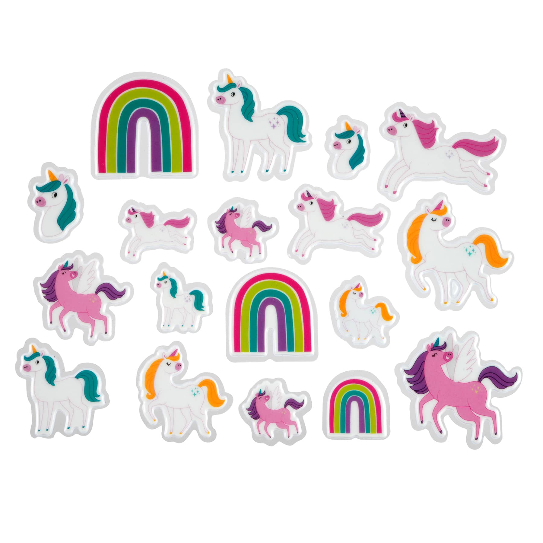 Unicorn & Rainbow Puffy Stickers by Creatology™ | Michaels