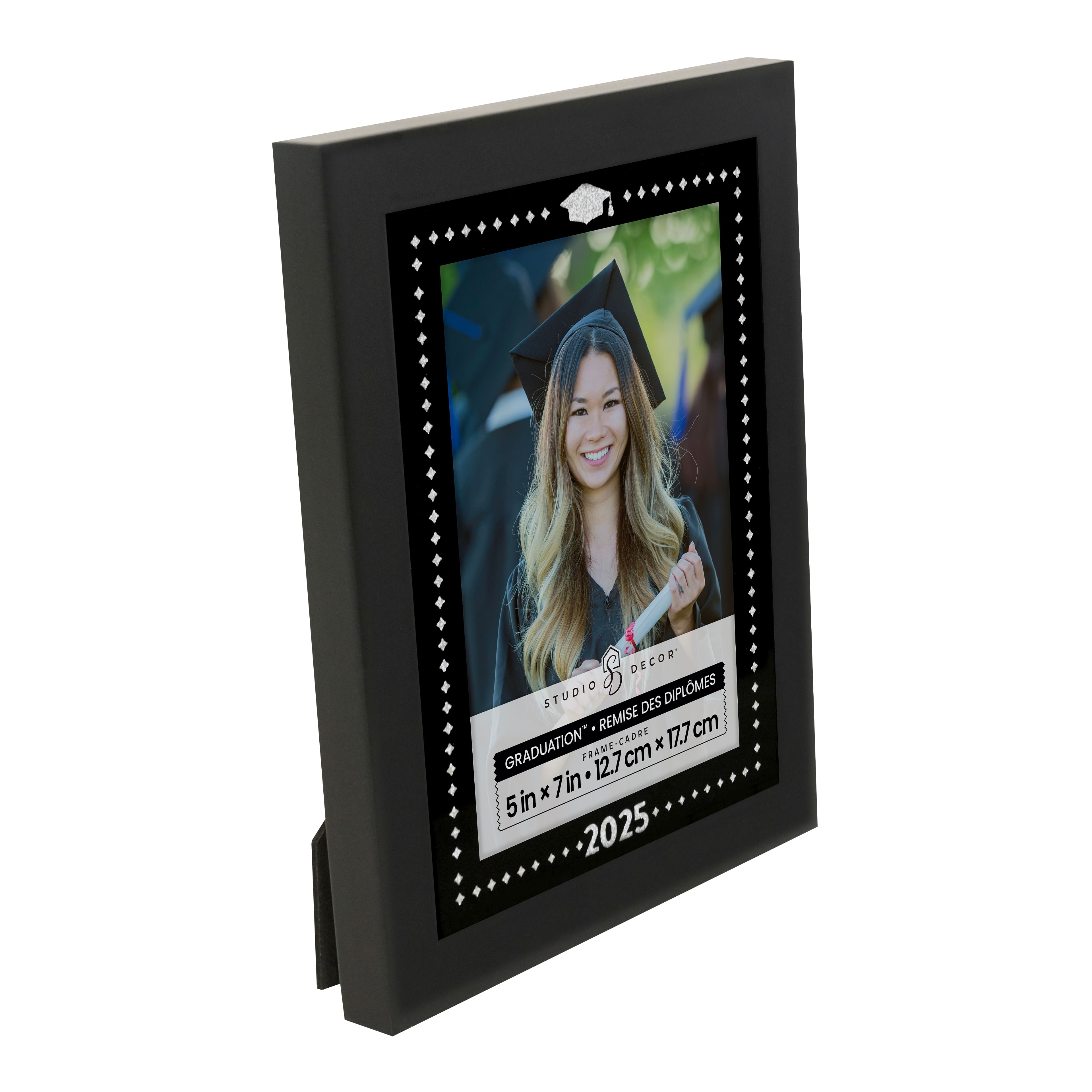 Graduation&#x2122; 5&#x22; x 7&#x22; Black 2025 Frame by Studio D&#xE9;cor&#xAE;