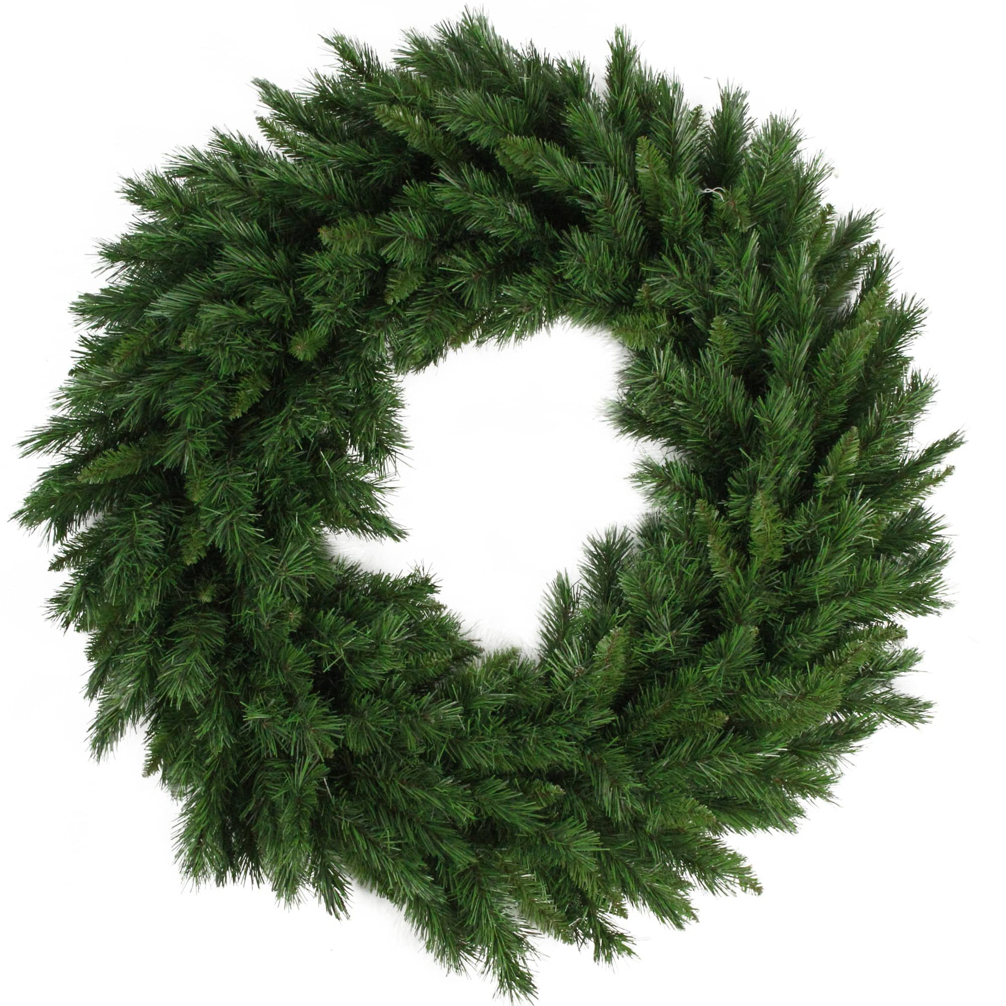 24&#x22; Lush Mixed Pine Artificial Christmas Wreath