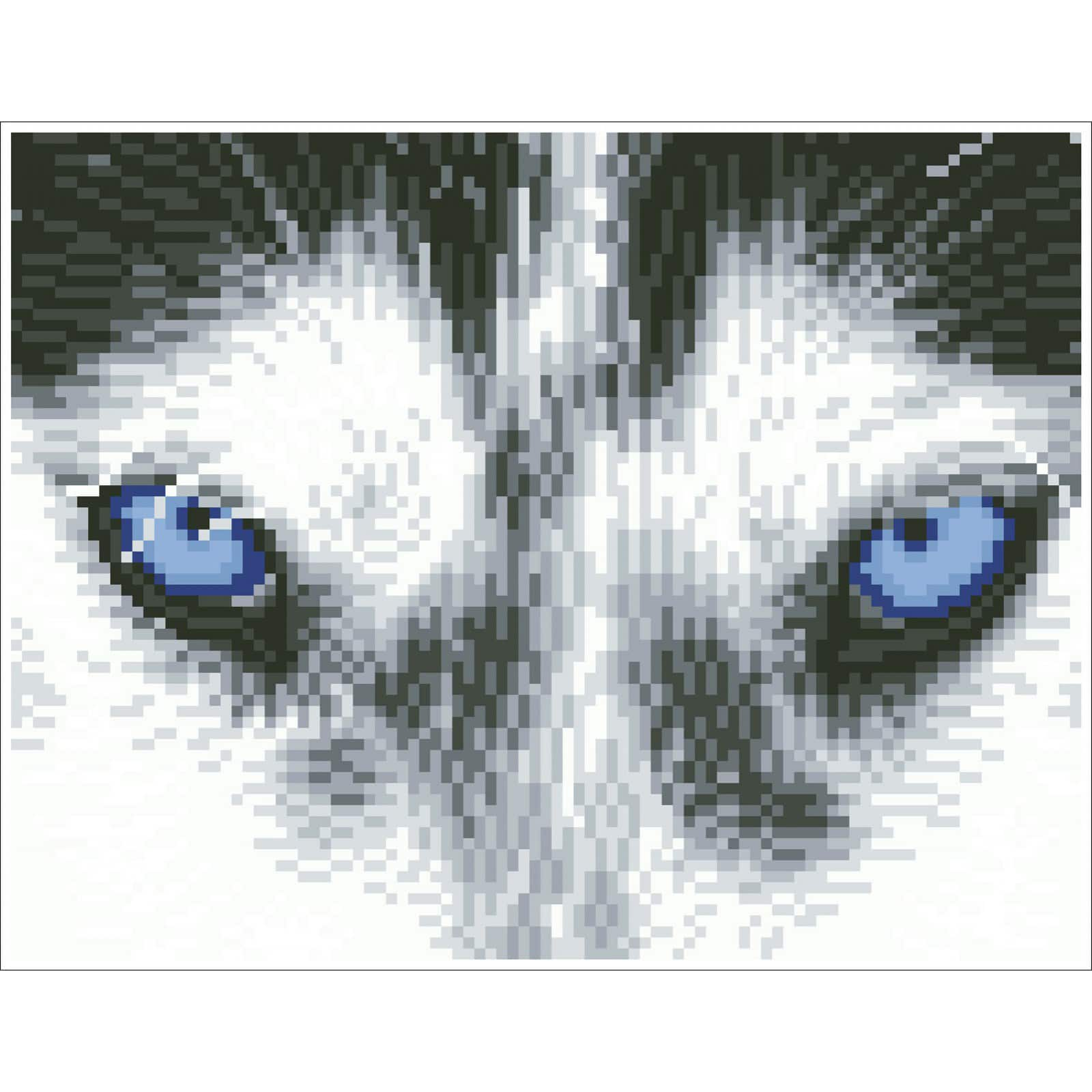 Diamond Dotz&#xAE; Intermediate Mystic Husky Pre-Framed Diamond Painting Kit