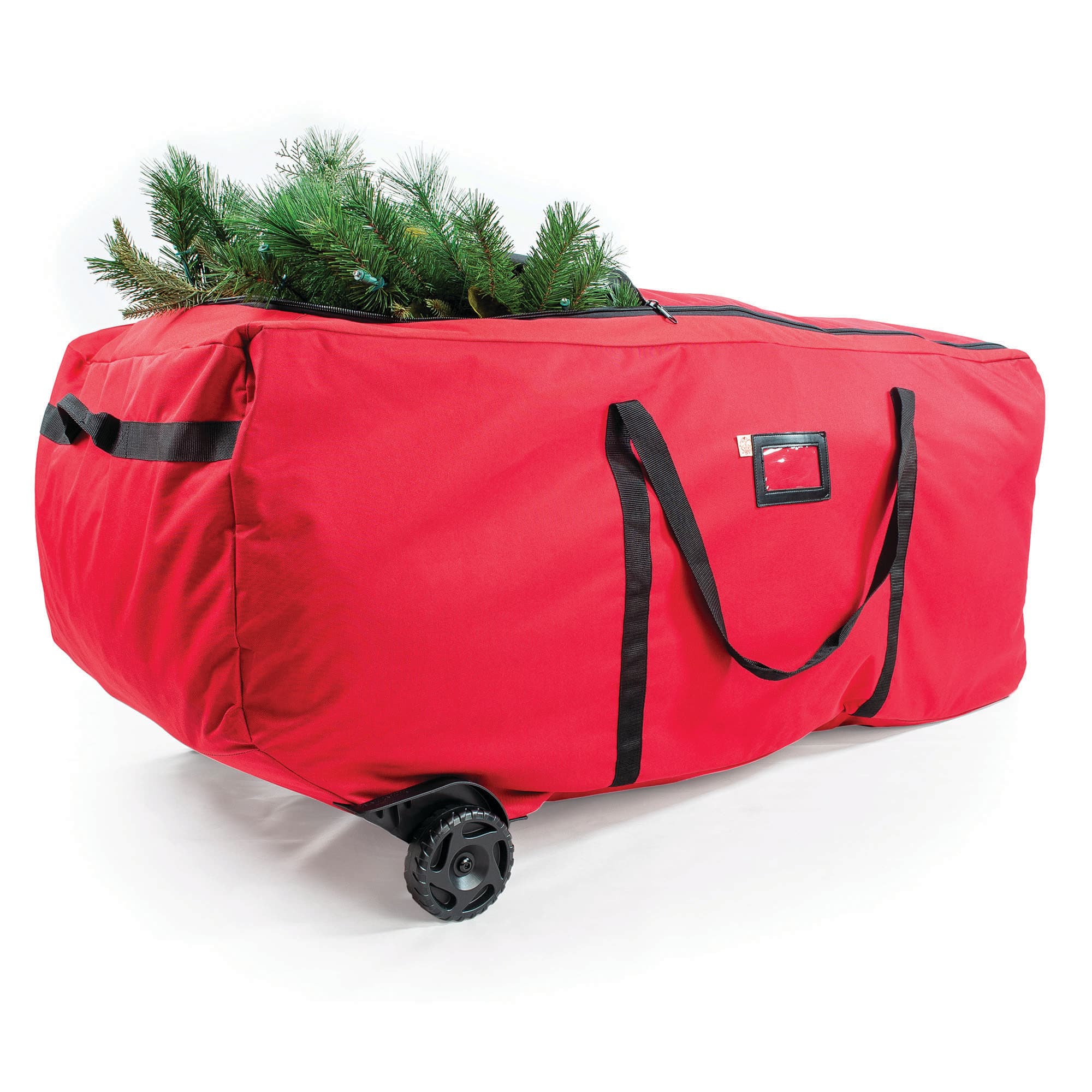 Santa&#x27;s Bag EZ Roller 9ft. Artificial Christmas Tree Storage Bag with Wheels